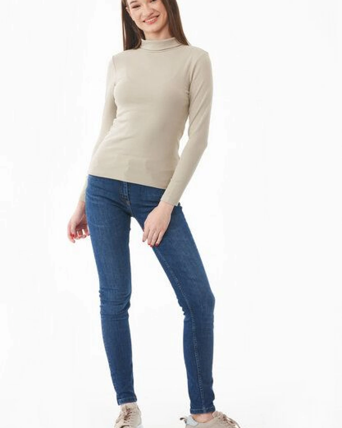 ORGANICATION Rollkragenshirt aus Bio-Baumwolle – Ansicht 3