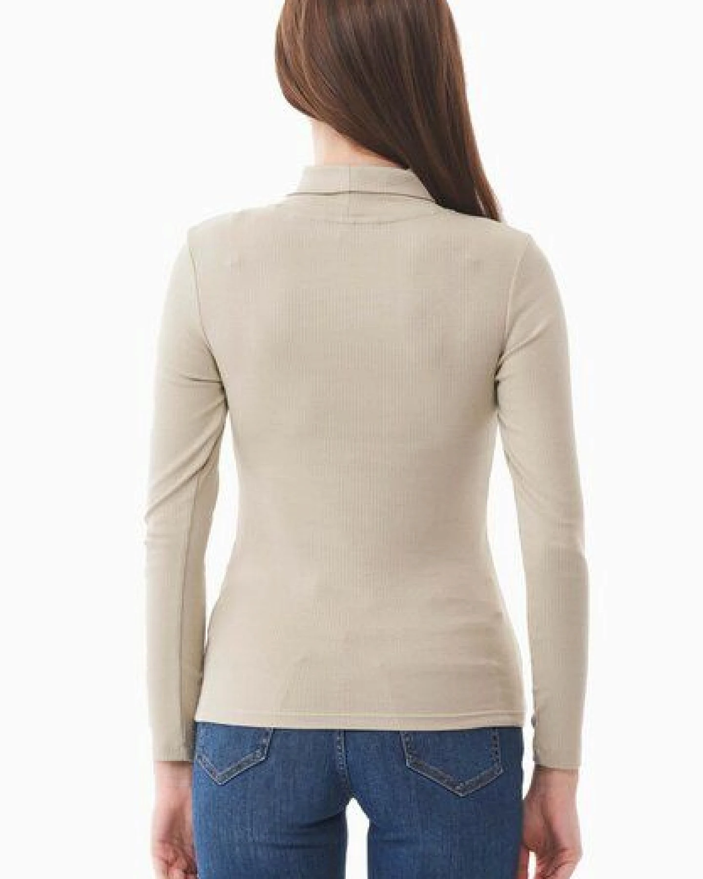 ORGANICATION Rollkragenshirt aus Bio-Baumwolle – Ansicht 4