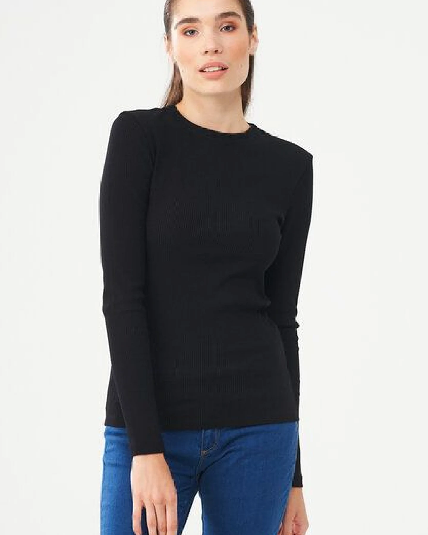 ORGANICATION Langarmshirt aus Bio-Baumwolle – Ansicht 4