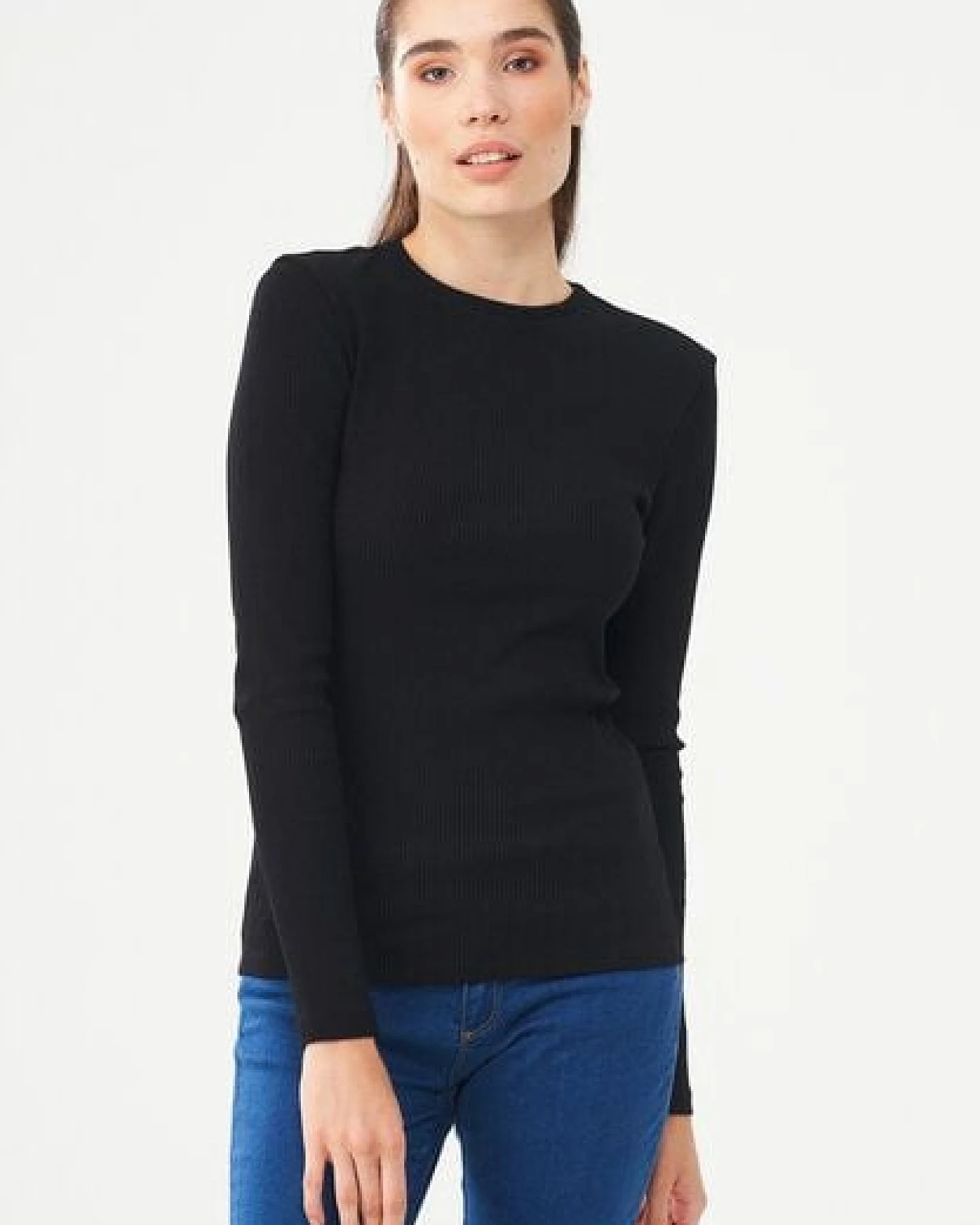 ORGANICATION Langarmshirt aus Bio-Baumwolle – Ansicht 4
