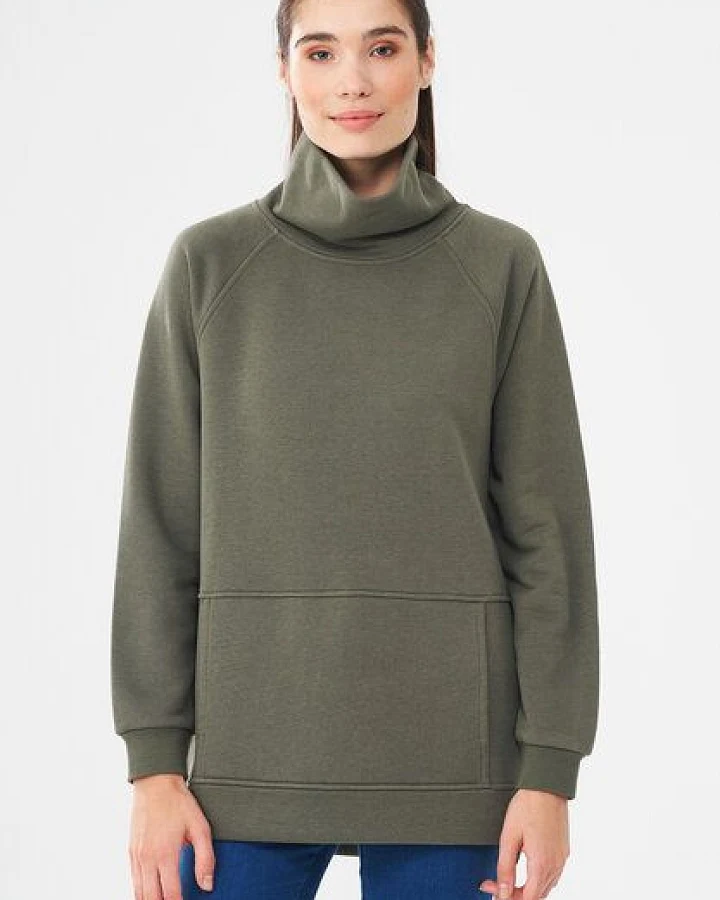 ORGANICATION Sweatshirt aus Bio-Baumwolle & Modal mit recyceltem Polyester