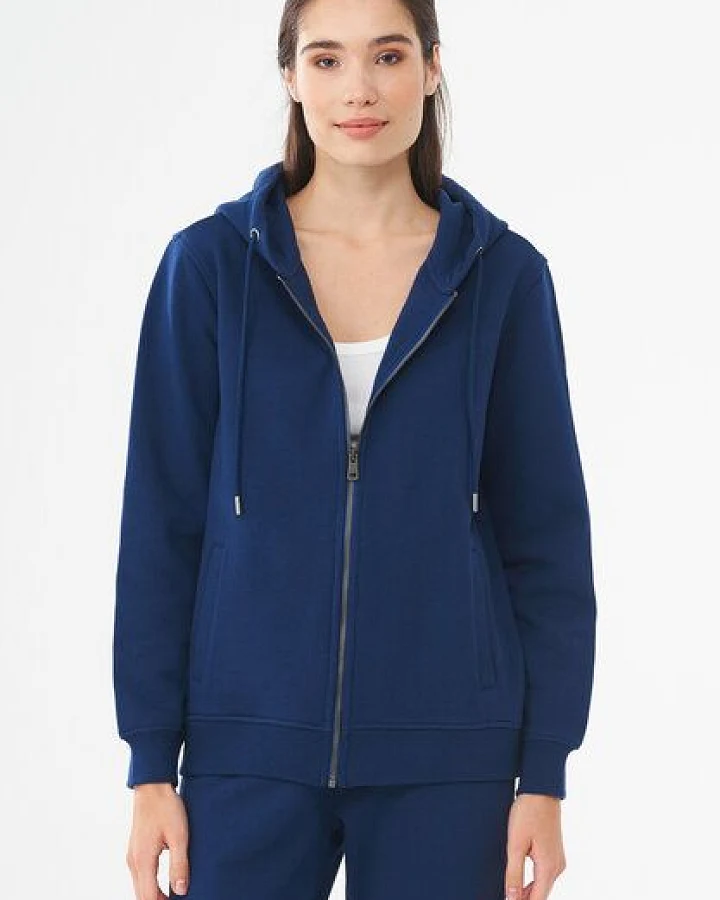 ORGANICATION Sweatjacke aus Bio-Baumwolle