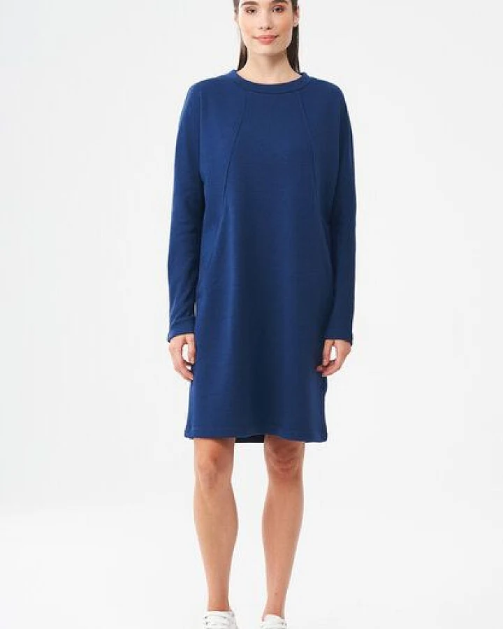 ORGANICATION Sweatkleid aus Bio-Baumwolle & Modal mit recyceltem Polyester
