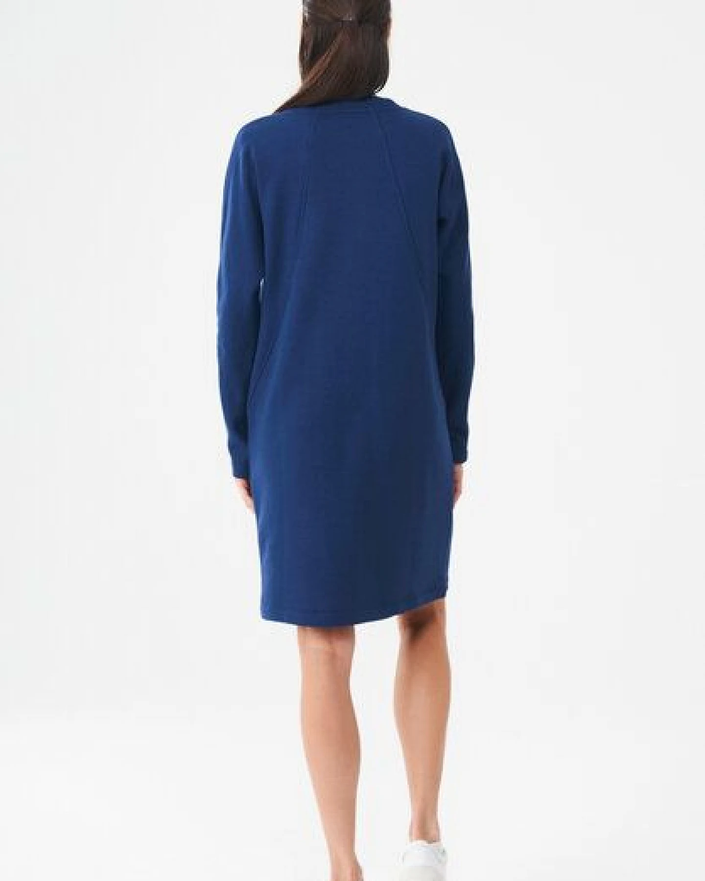 ORGANICATION Sweatkleid aus Bio-Baumwolle & Modal mit recyceltem Polyester – Ansicht 3