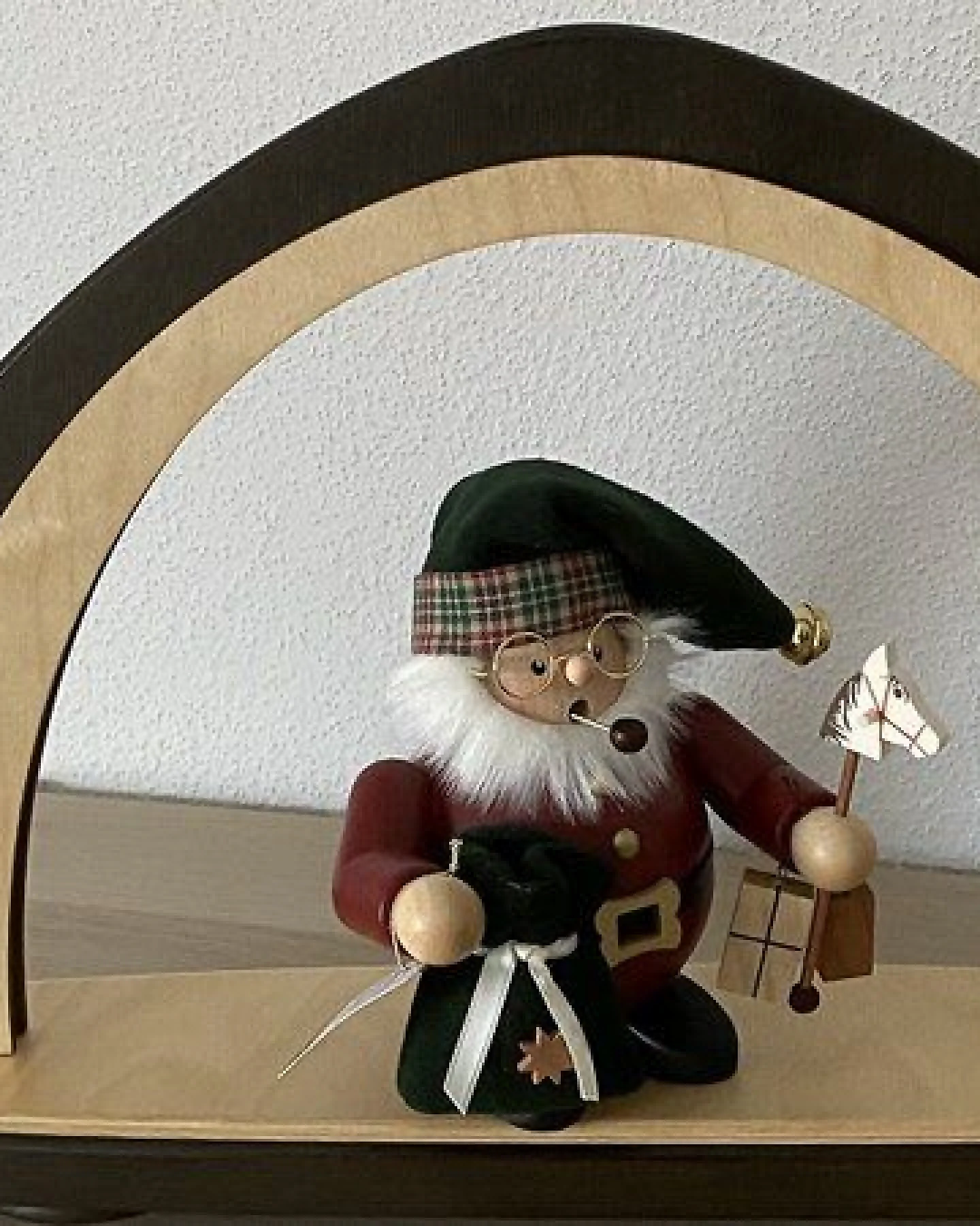 Weigla® Holzkunst Moderner Schwibbogen zum Selberbestücken NEU mit LED Beleuchtung – Ansicht 3
