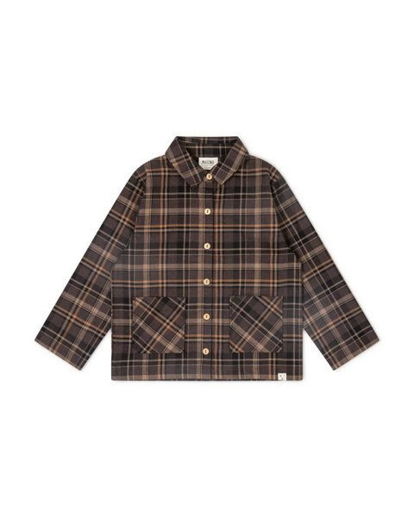 Matona Kariertes Hemd für Kinder aus Baumwoll-Flannel / Workshirt – Ansicht 3