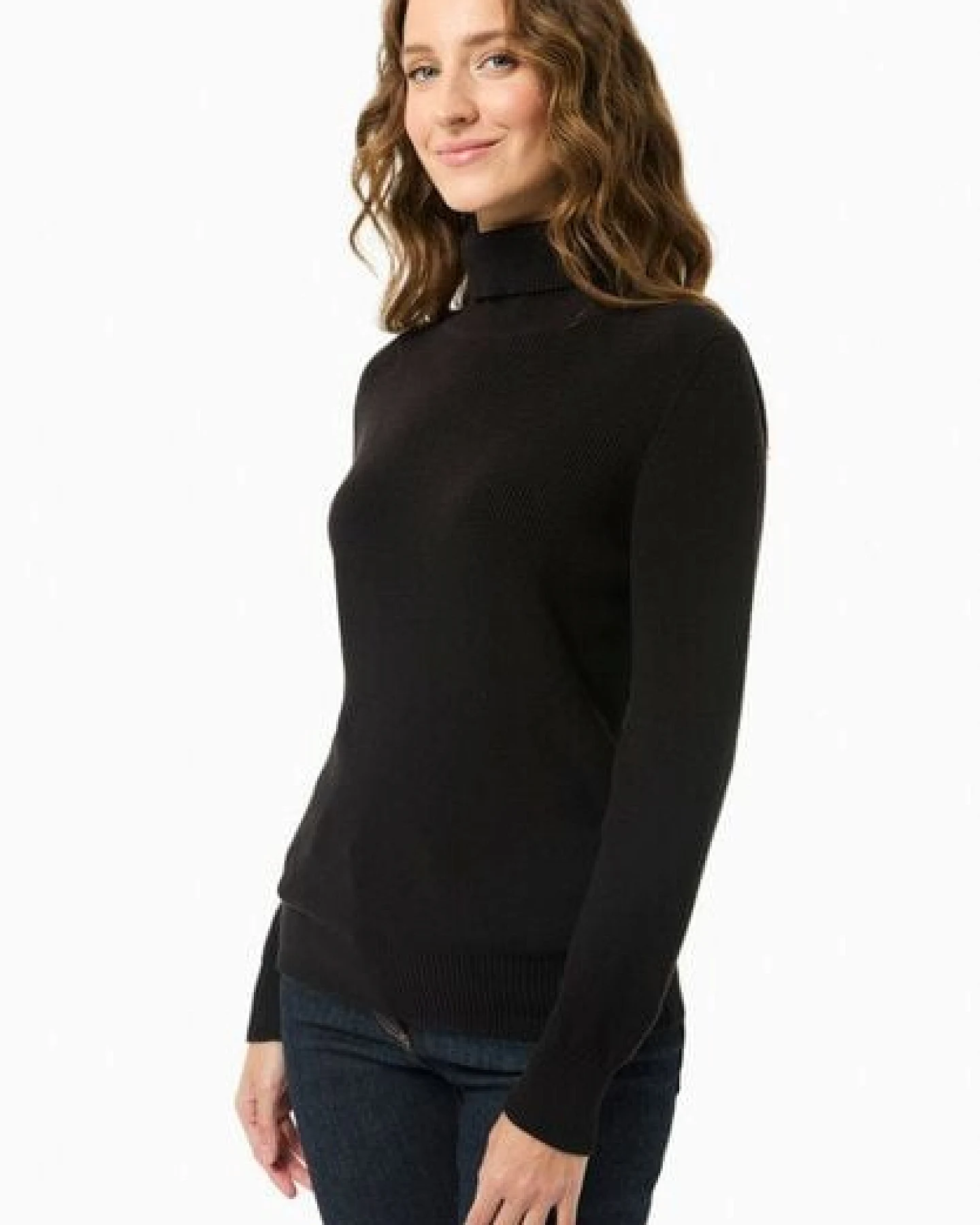 ORGANICATION Rollkragenpullover aus Bio-Baumwolle – Ansicht 3