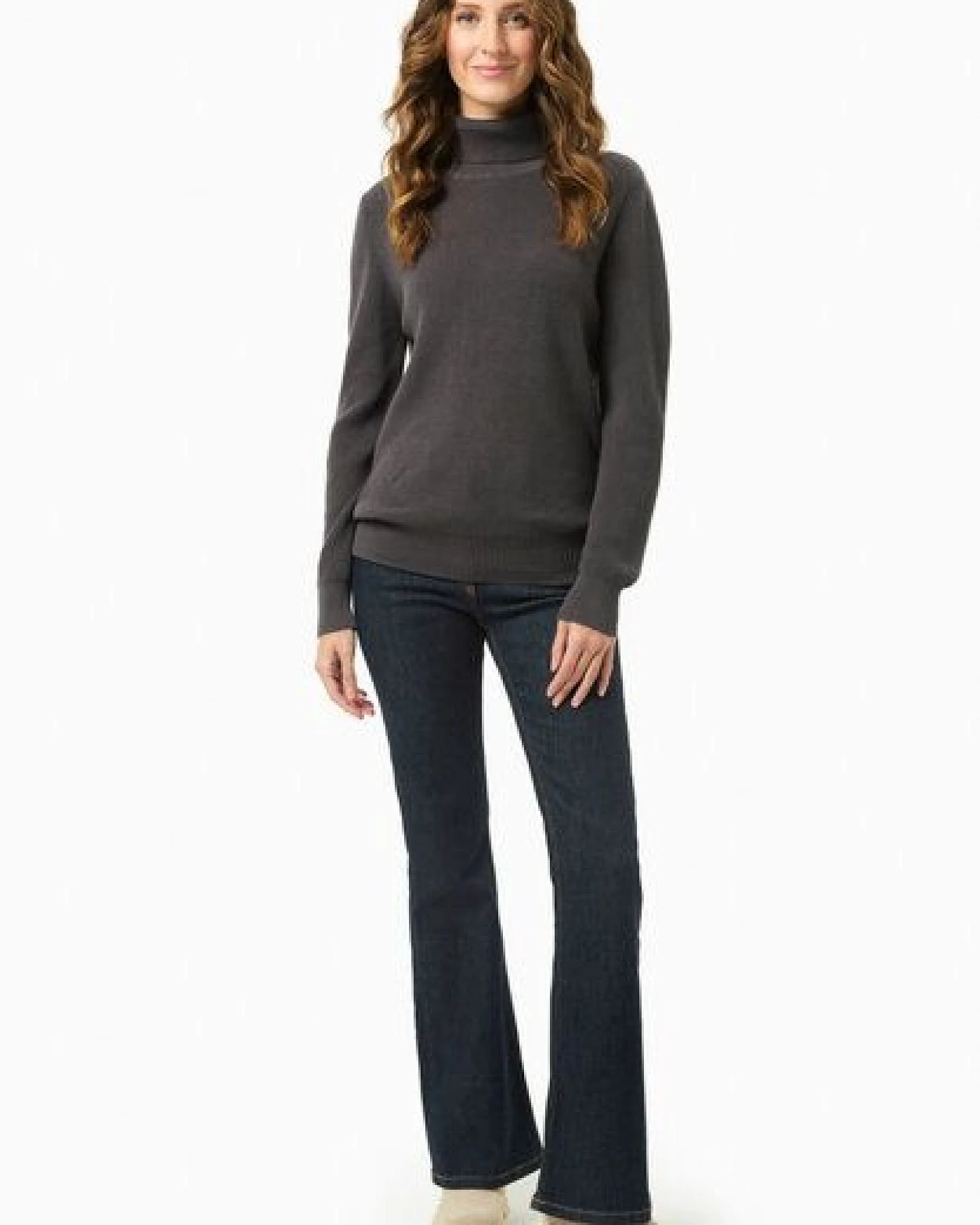 ORGANICATION Rollkragenpullover aus Bio-Baumwolle – Ansicht 2