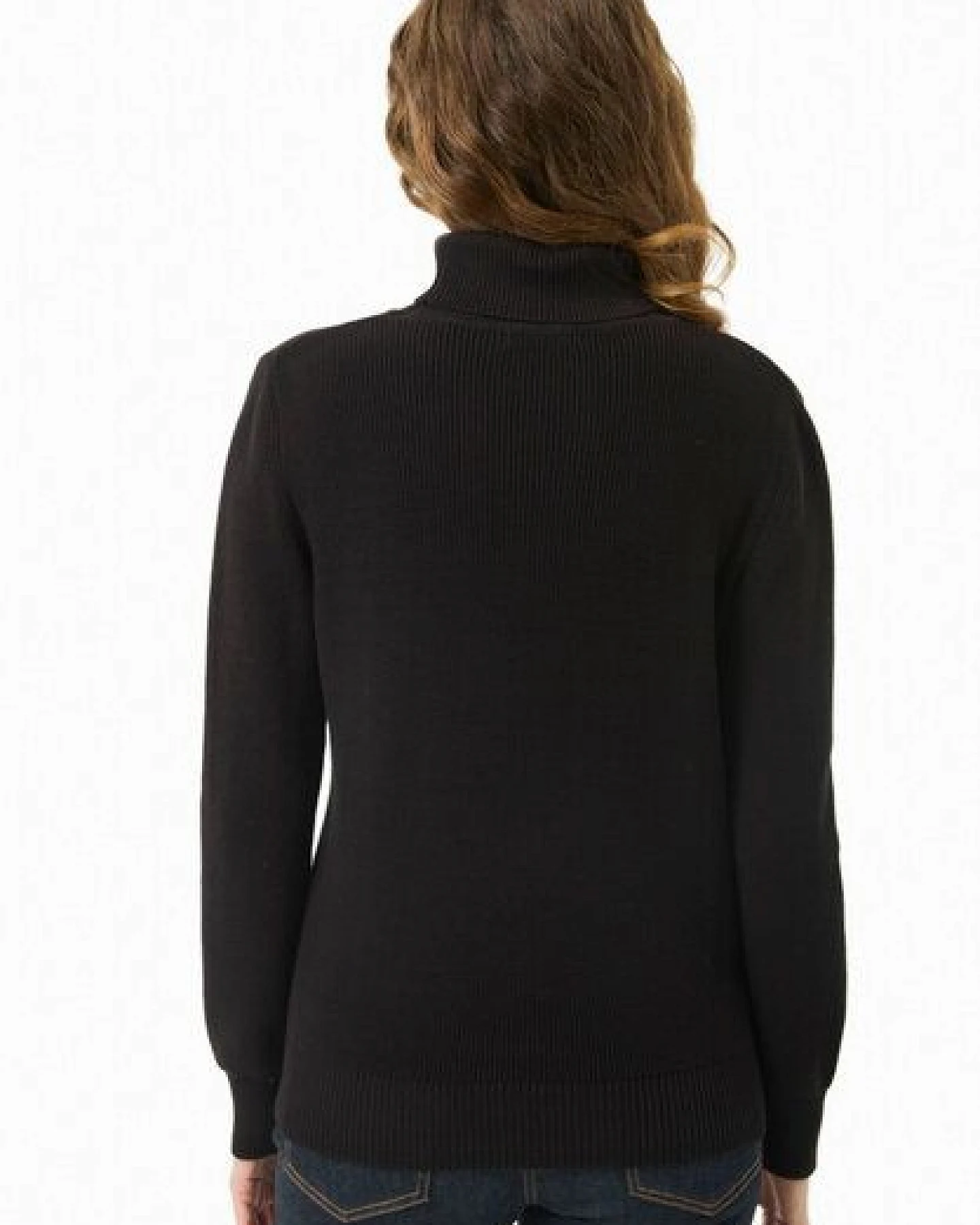 ORGANICATION Rollkragenpullover aus Bio-Baumwolle – Ansicht 4