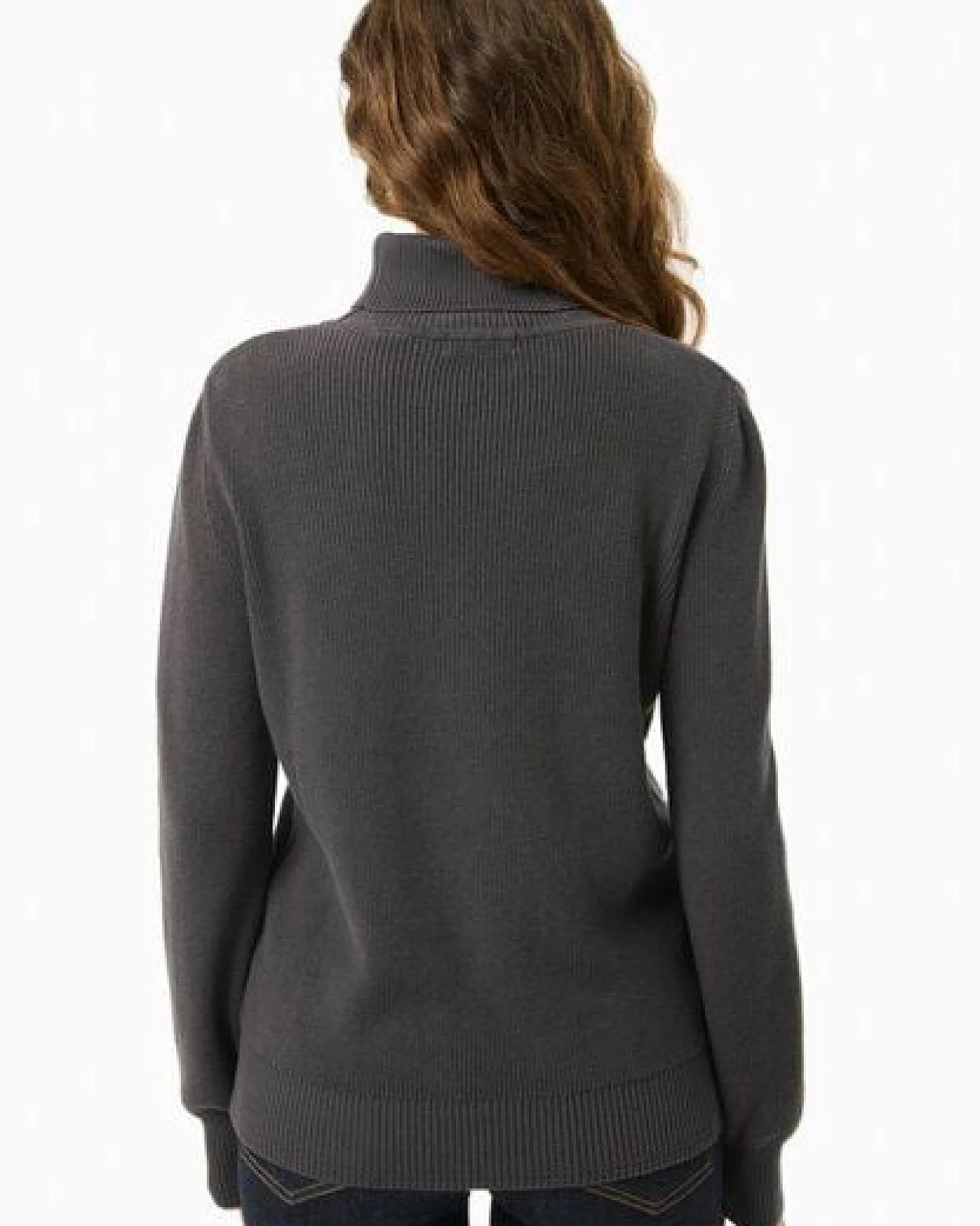 ORGANICATION Rollkragenpullover aus Bio-Baumwolle – Ansicht 4