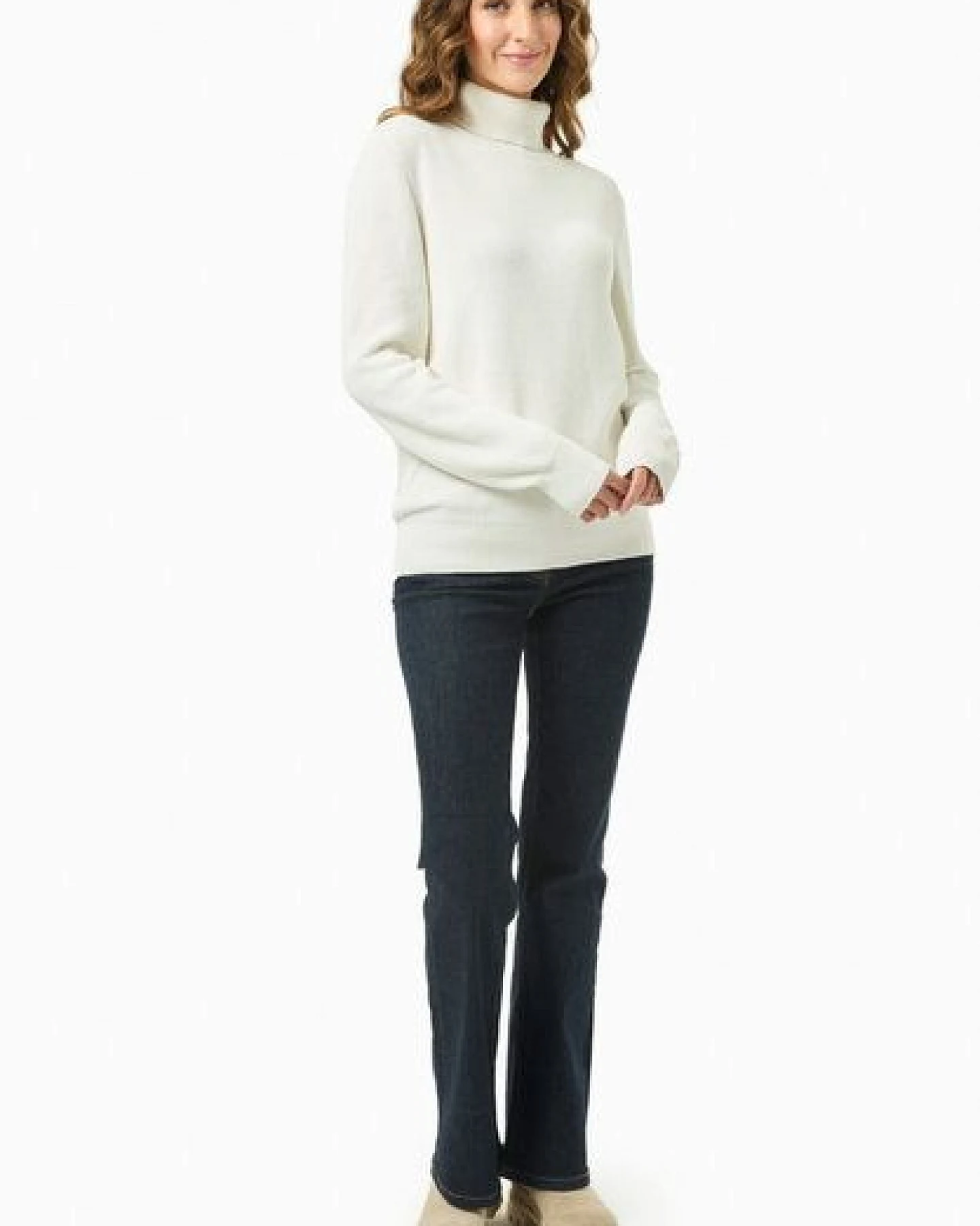 ORGANICATION Rollkragenpullover aus Bio-Baumwolle – Ansicht 2