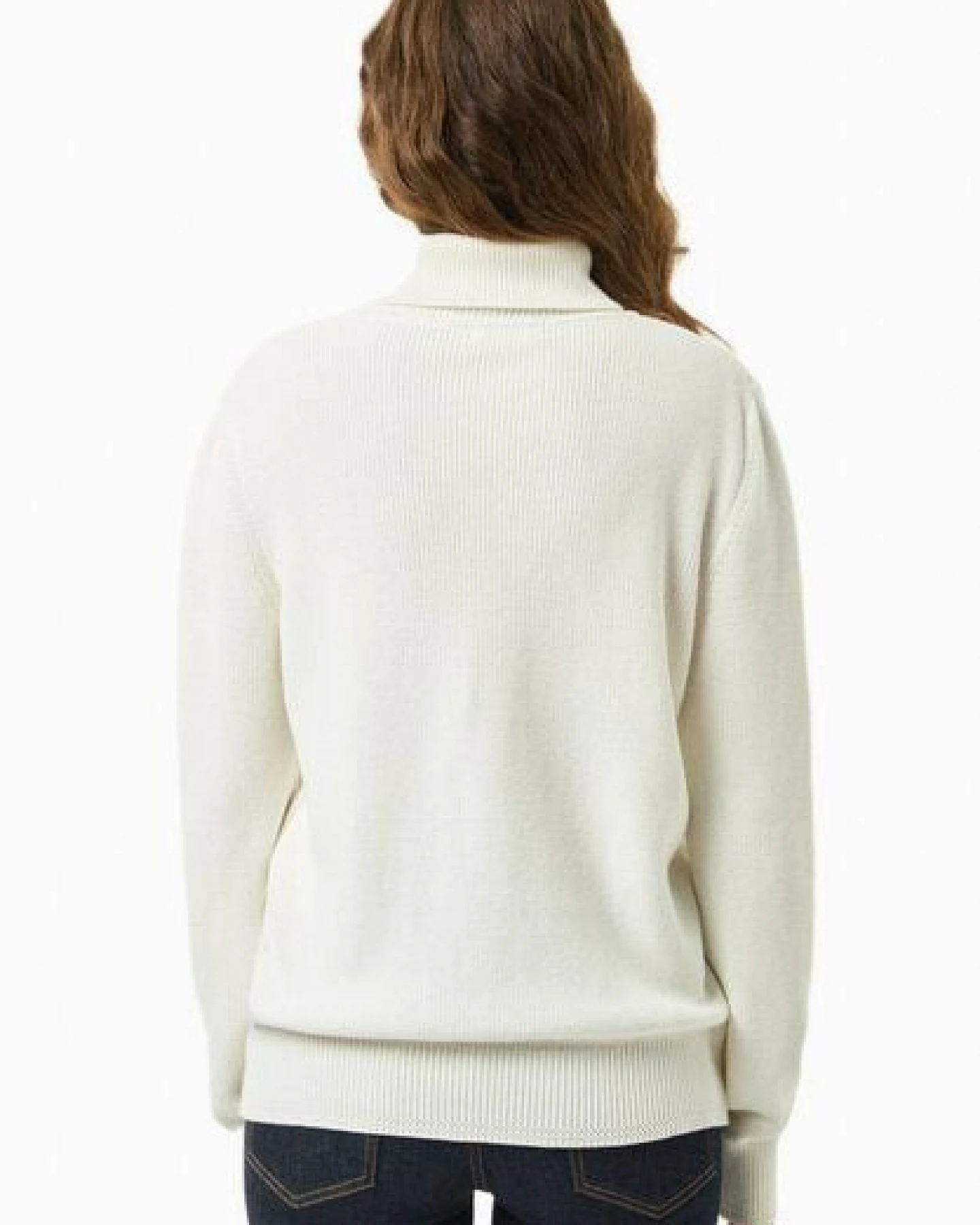 ORGANICATION Rollkragenpullover aus Bio-Baumwolle – Ansicht 4