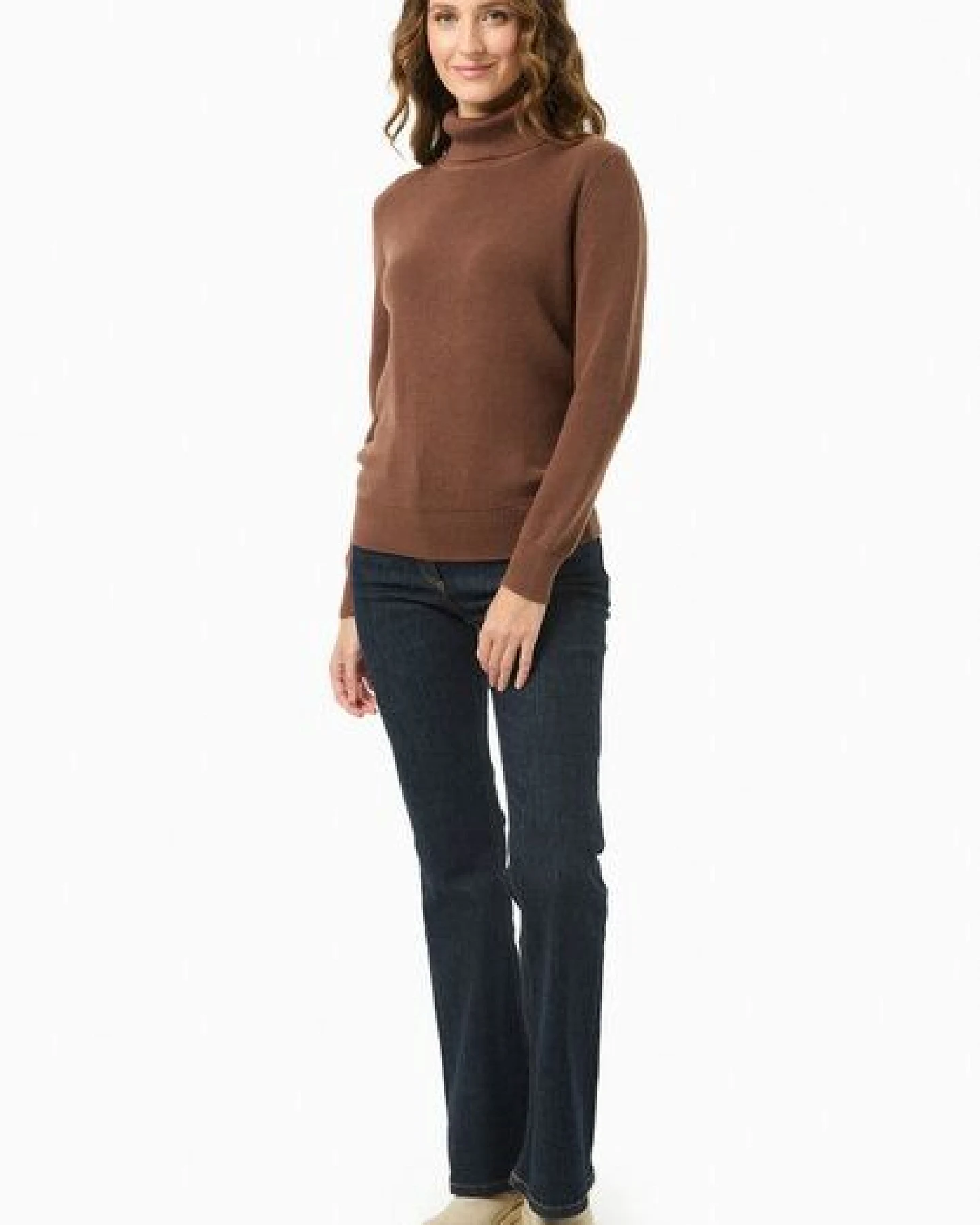 ORGANICATION Rollkragenpullover aus Bio-Baumwolle – Ansicht 2