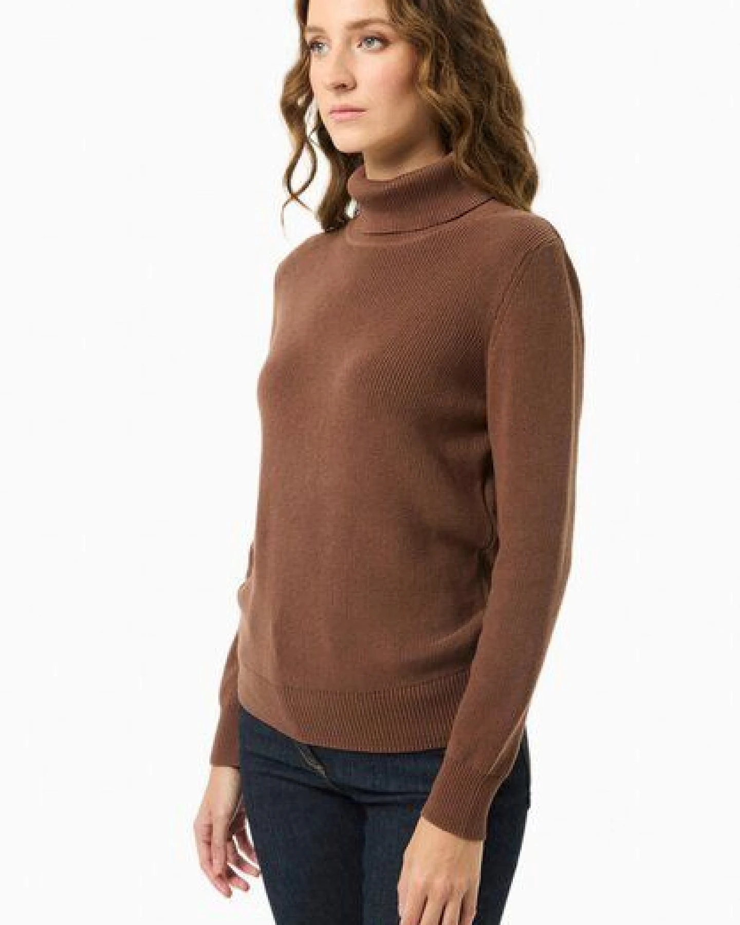 ORGANICATION Rollkragenpullover aus Bio-Baumwolle – Ansicht 3