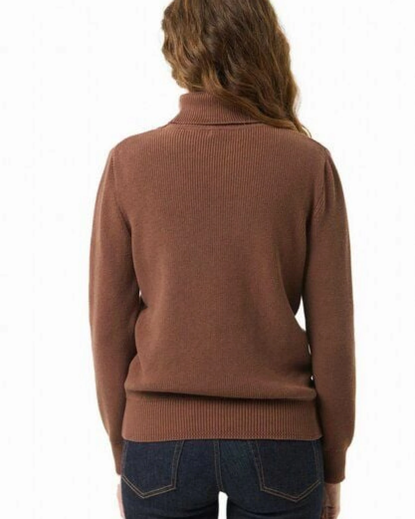 ORGANICATION Rollkragenpullover aus Bio-Baumwolle – Ansicht 4