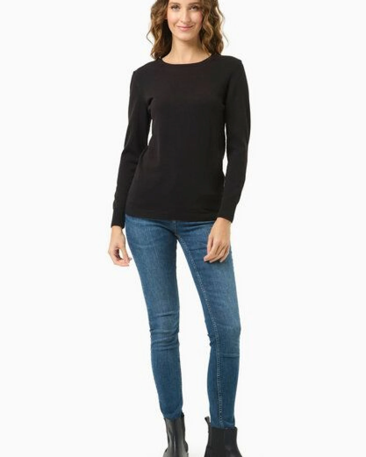 ORGANICATION Pullover aus Bio-Baumwolle – Ansicht 2