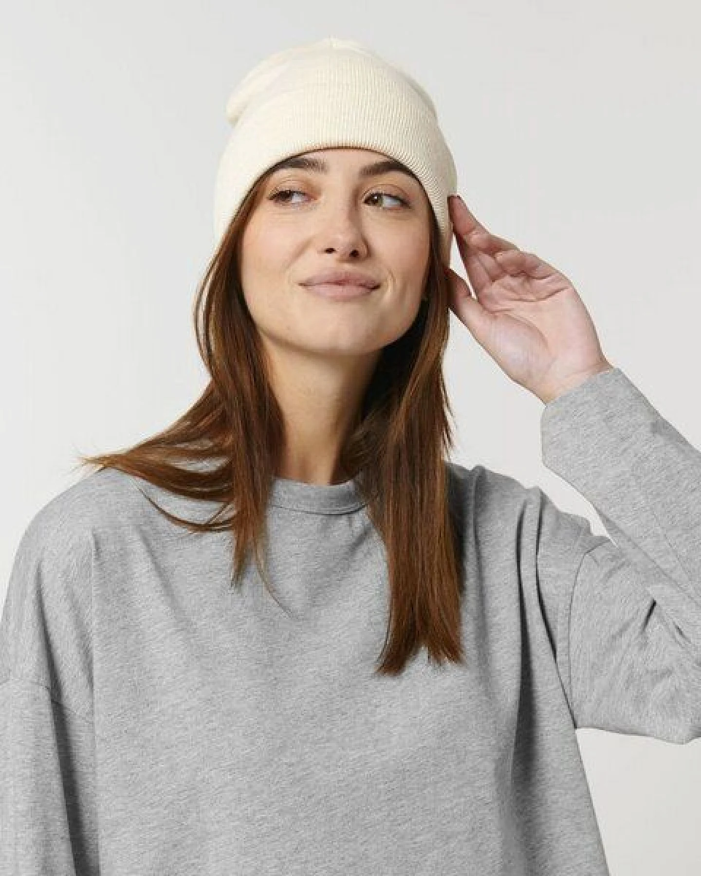 YTWOO RIB Beanie aus Bio Baumwolle und recyceltem PET – Ansicht 3