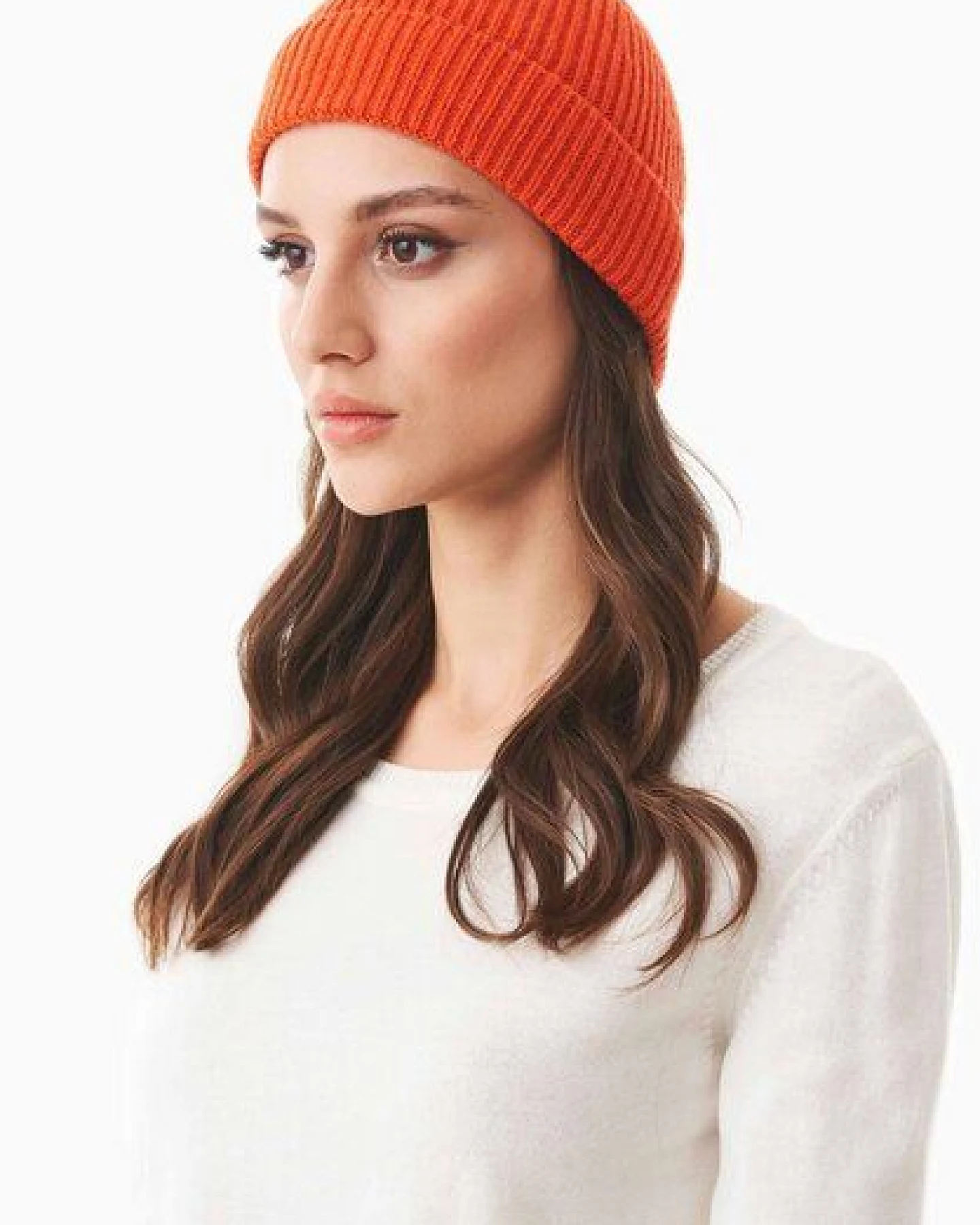 ORGANICATION Strick-Beanie aus Bio-Merinowolle und Bio-Baumwolle – Ansicht 3