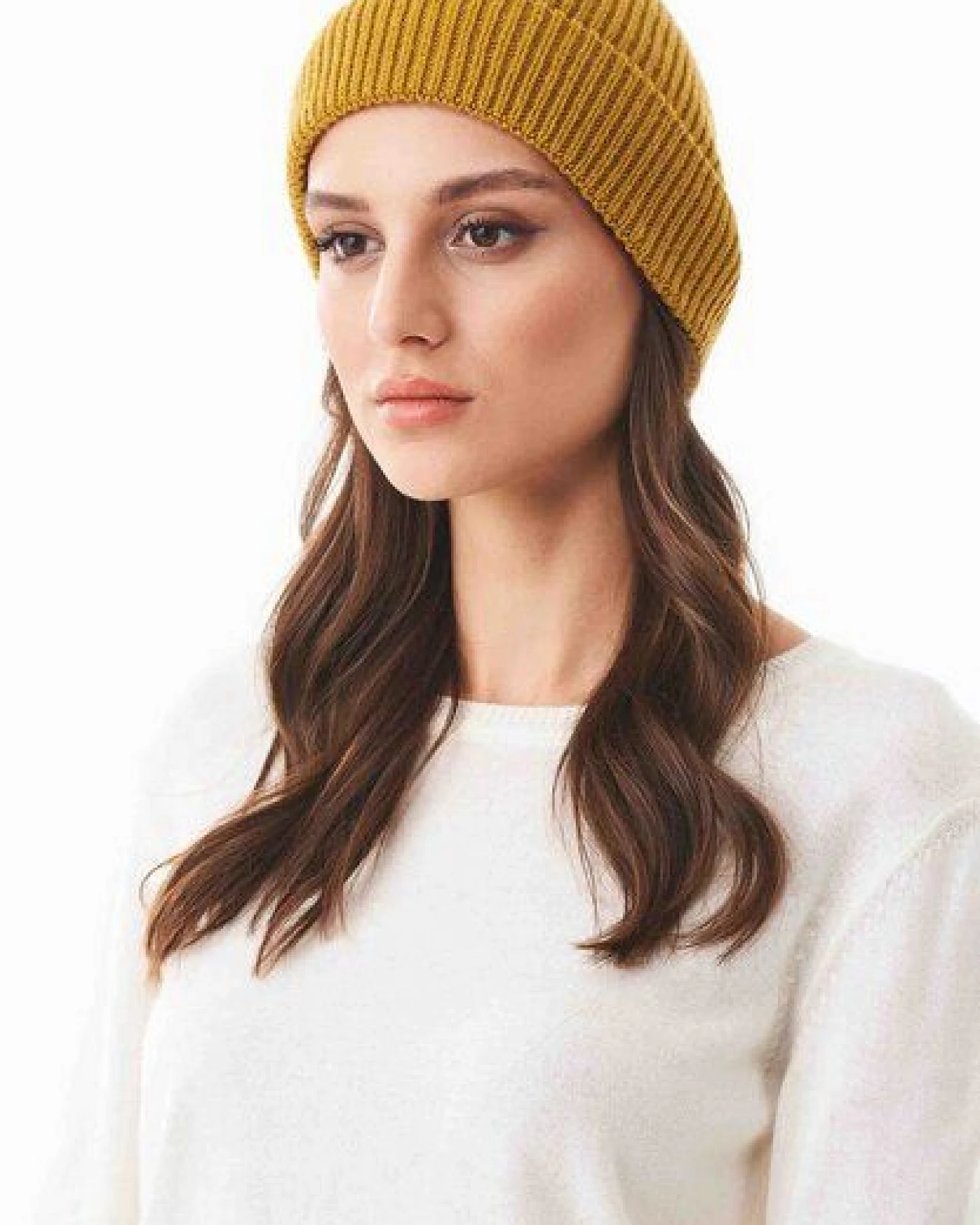 ORGANICATION Strick-Beanie aus Bio-Merinowolle und Bio-Baumwolle – Ansicht 3