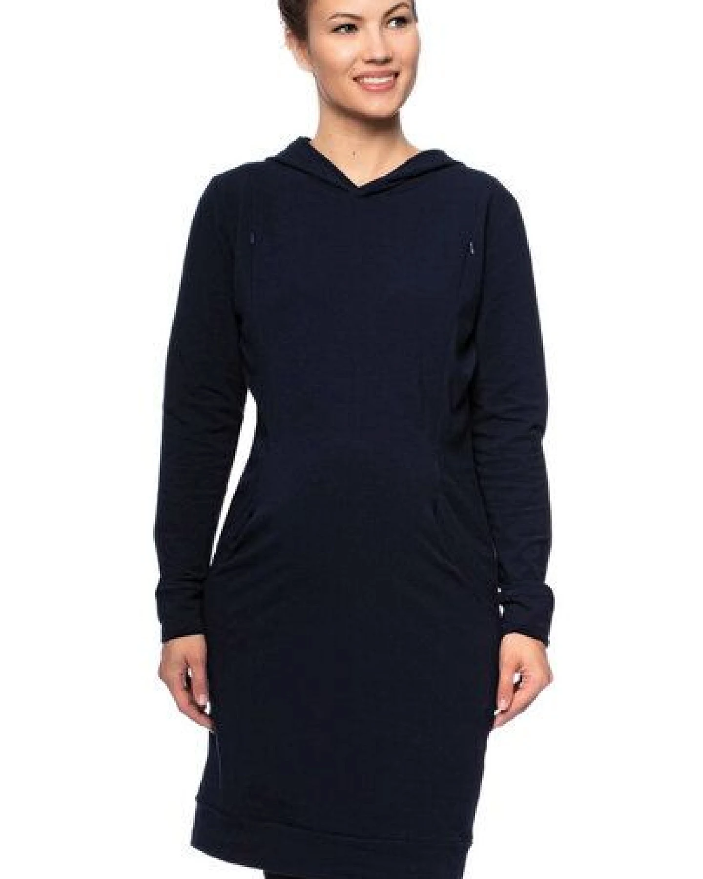 Milchshake ISLA warmes Umstands-und Stillkleid aus Bio Baumwolle – Ansicht 3