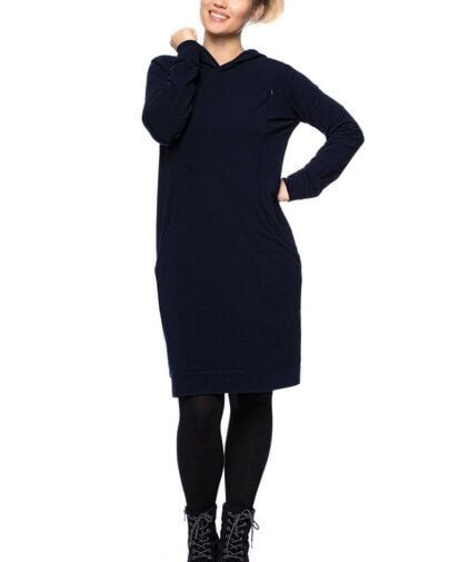 Milchshake ISLA warmes Umstands-und Stillkleid aus Bio Baumwolle – Ansicht 4