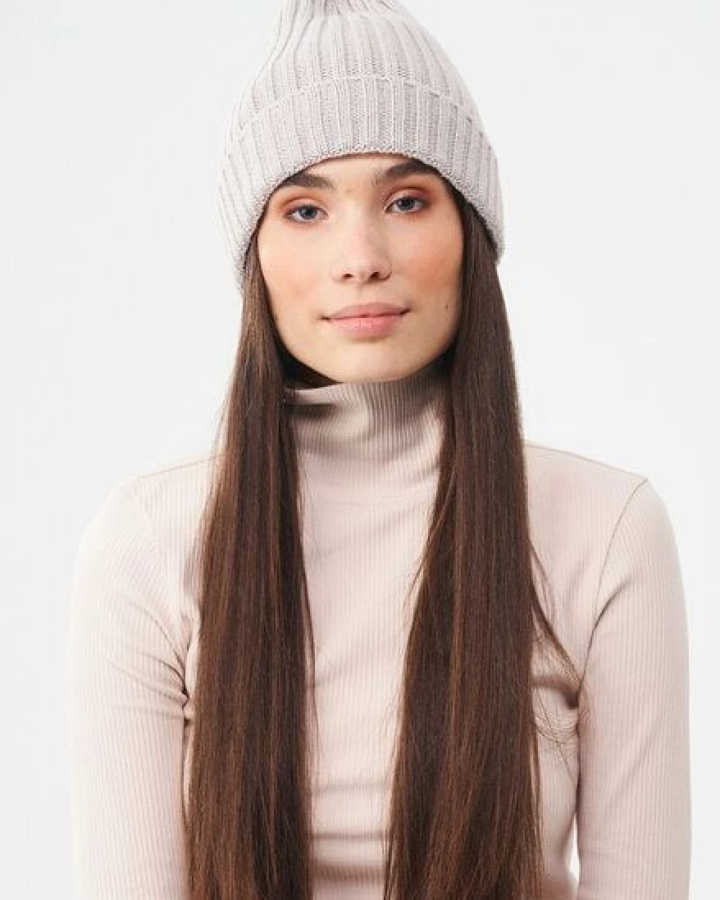 ORGANICATION Unisex Strick-Beanie aus Bio-Merinowolle und Bio-Baumwolle – Ansicht 3