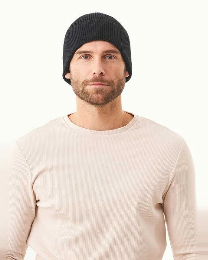 ORGANICATION Unisex Strick-Beanie aus Bio-Baumwolle