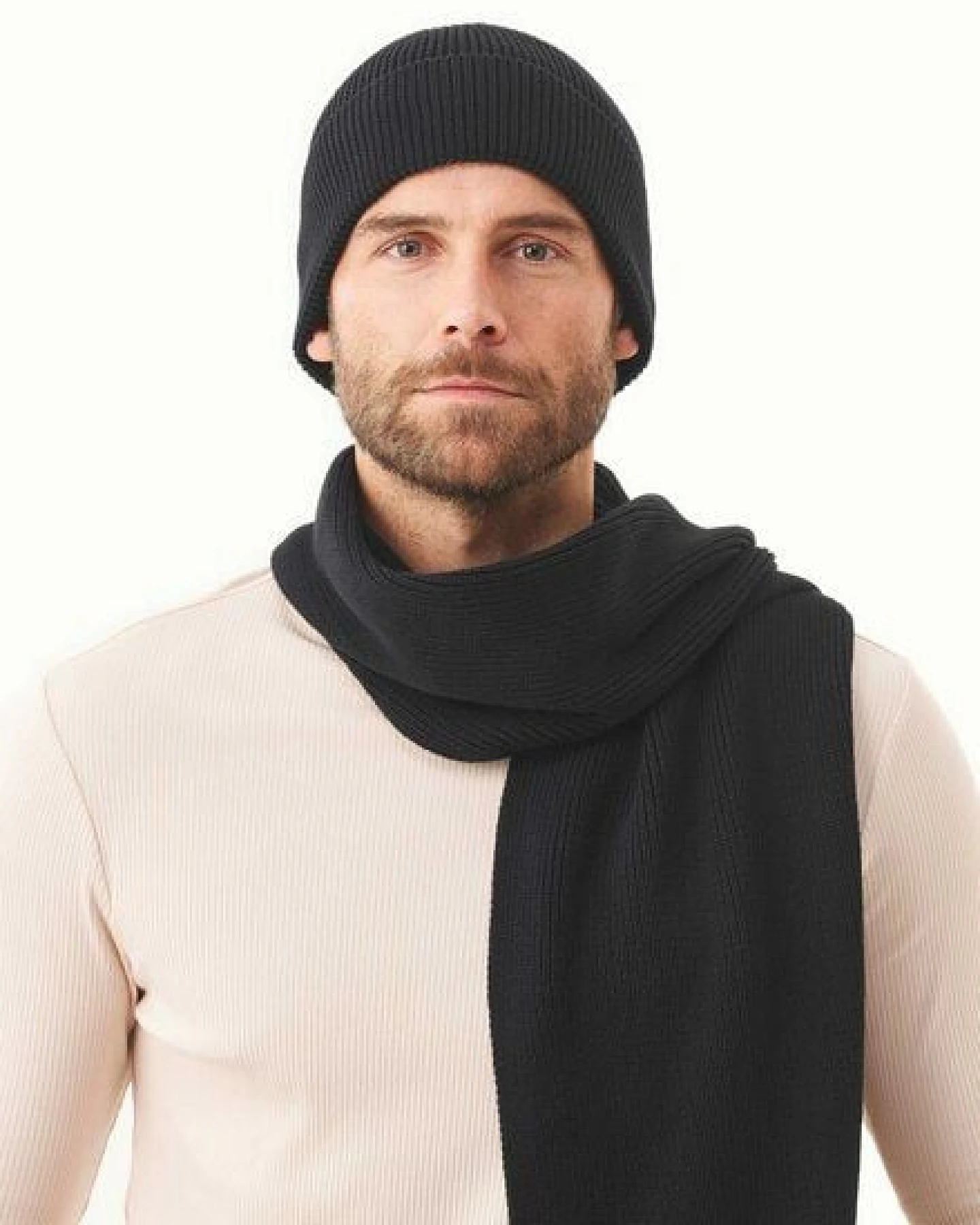 ORGANICATION Unisex Strick-Beanie aus Bio-Baumwolle – Ansicht 3