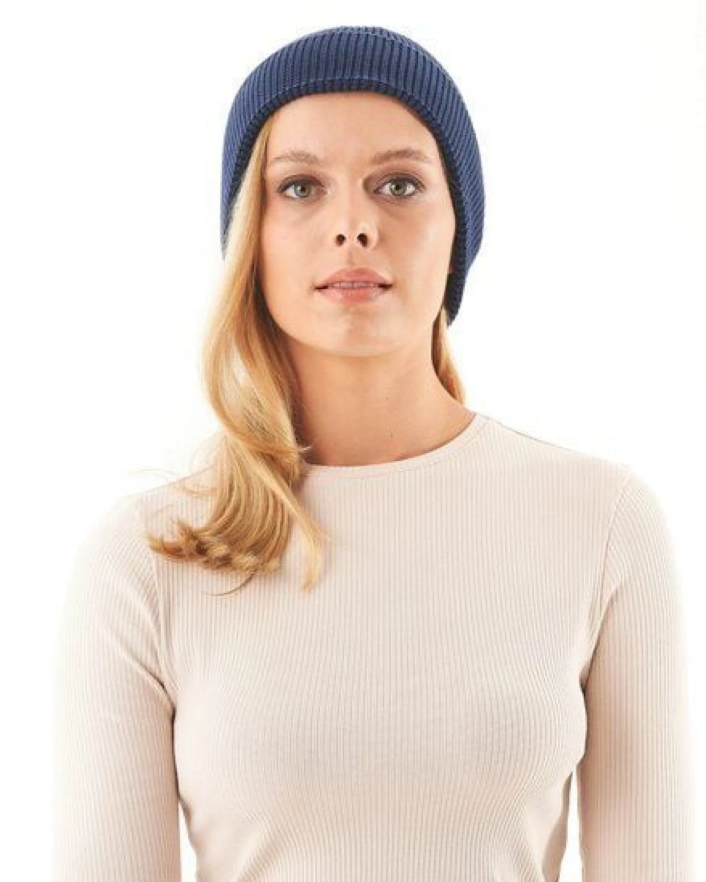 ORGANICATION Unisex Strick-Beanie aus Bio-Baumwolle – Ansicht 4