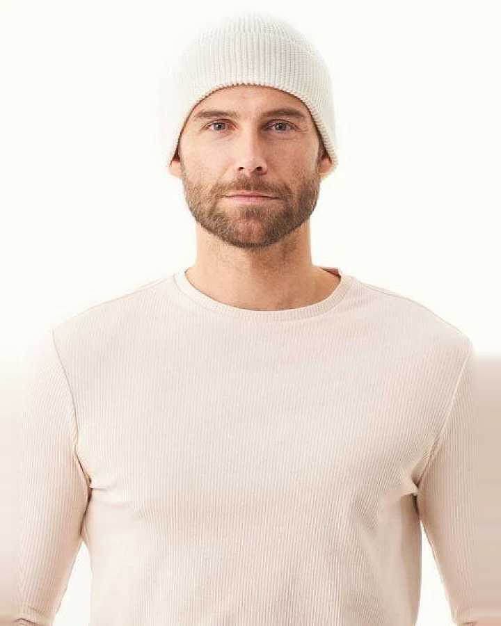 ORGANICATION Unisex Strick-Beanie aus Bio-Baumwolle