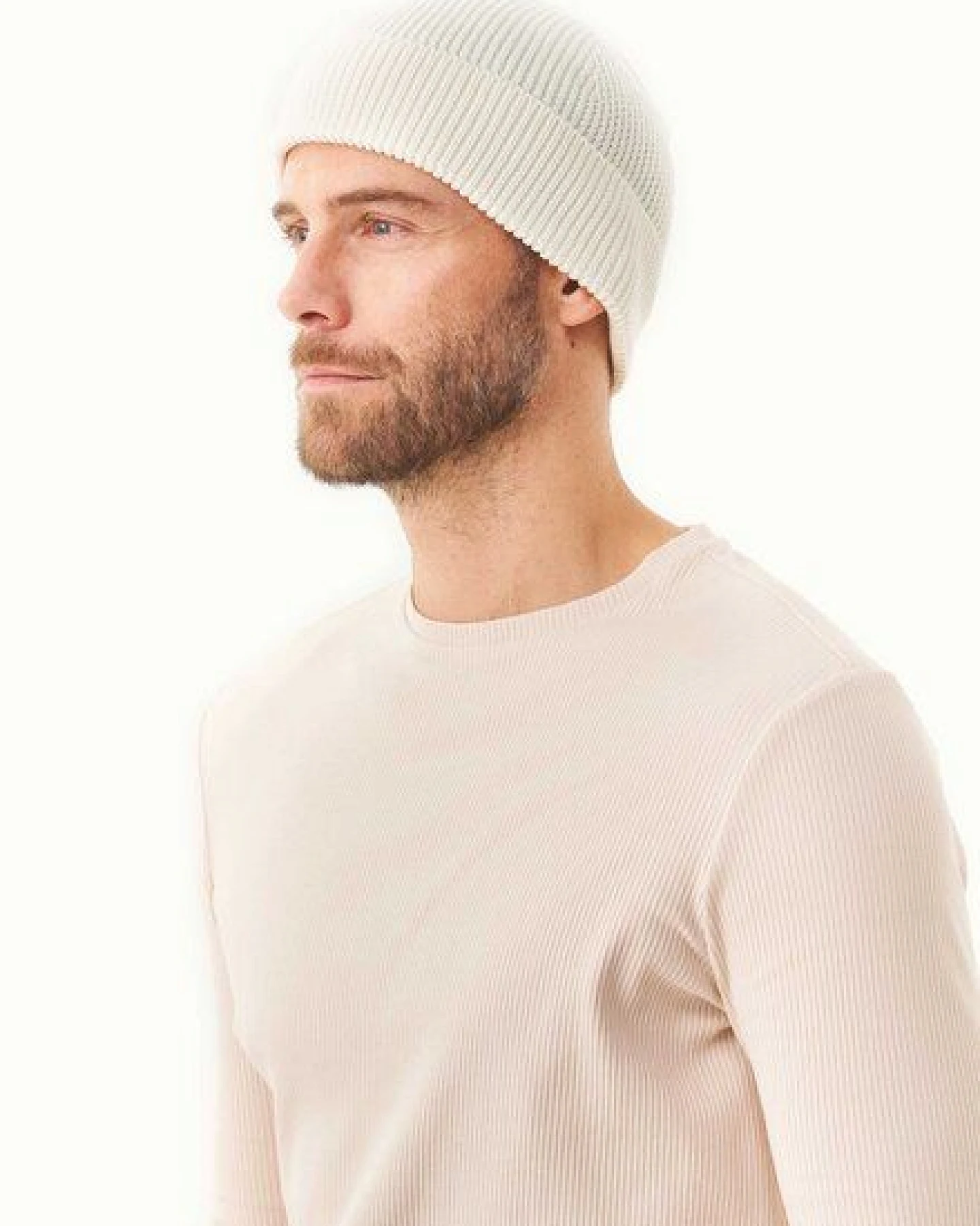 ORGANICATION Unisex Strick-Beanie aus Bio-Baumwolle – Ansicht 2