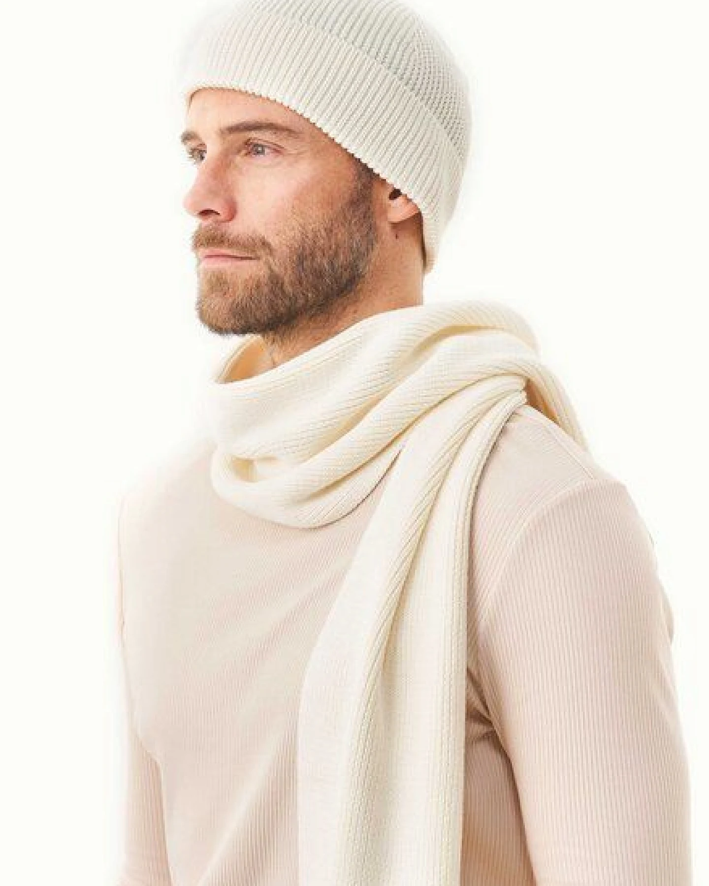 ORGANICATION Unisex Strick-Beanie aus Bio-Baumwolle – Ansicht 3