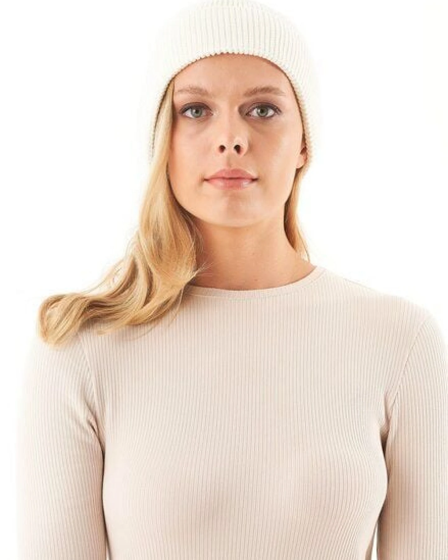 ORGANICATION Unisex Strick-Beanie aus Bio-Baumwolle – Ansicht 4