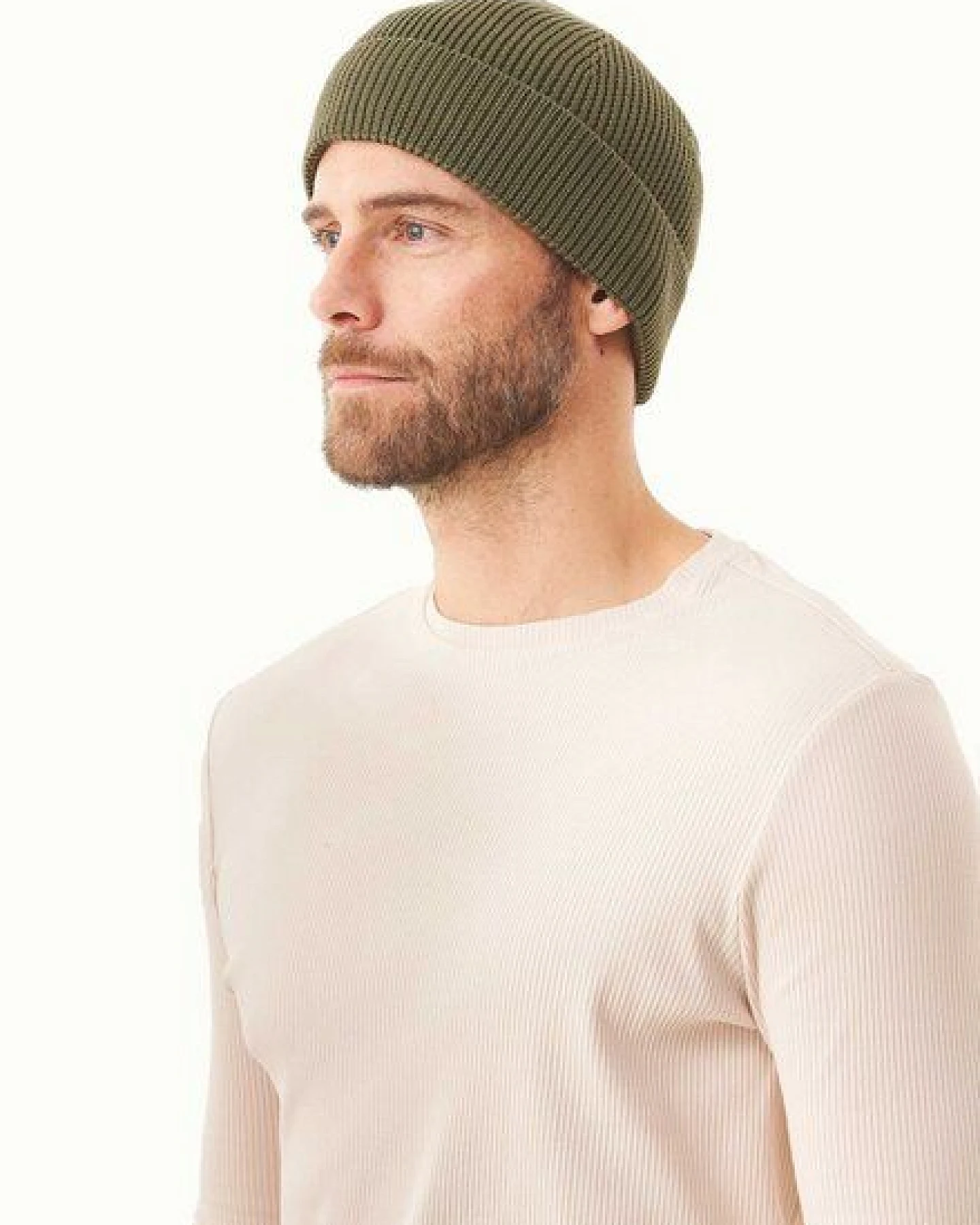 ORGANICATION Unisex Strick-Beanie aus Bio-Baumwolle – Ansicht 2
