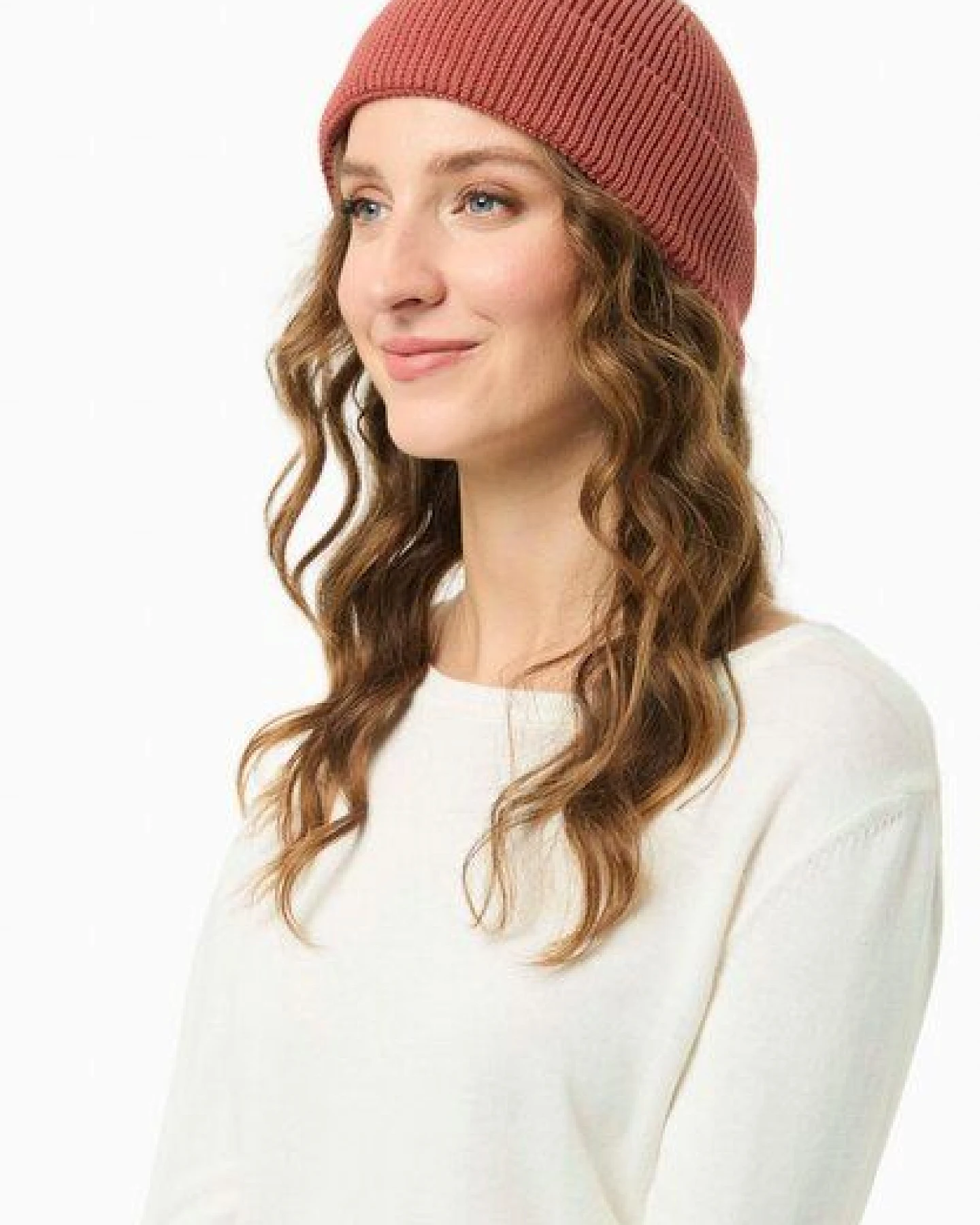 ORGANICATION Unisex Strick-Beanie aus Bio-Baumwolle – Ansicht 2