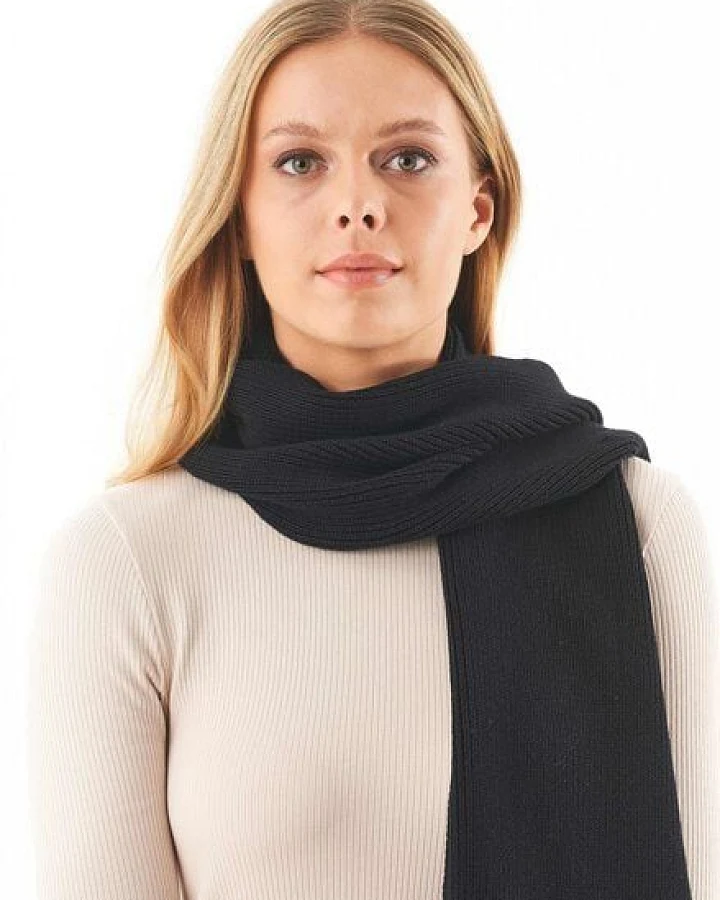 ORGANICATION Unisex Strickschal aus Bio-Baumwolle