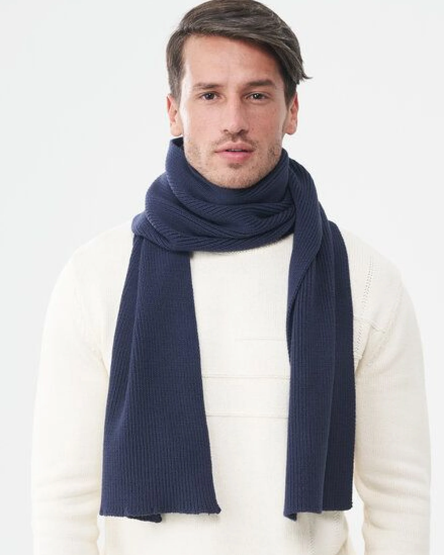 ORGANICATION Unisex Strickschal aus Bio-Baumwolle – Ansicht 3