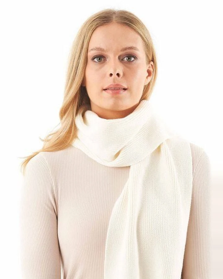 ORGANICATION Unisex Strickschal aus Bio-Baumwolle