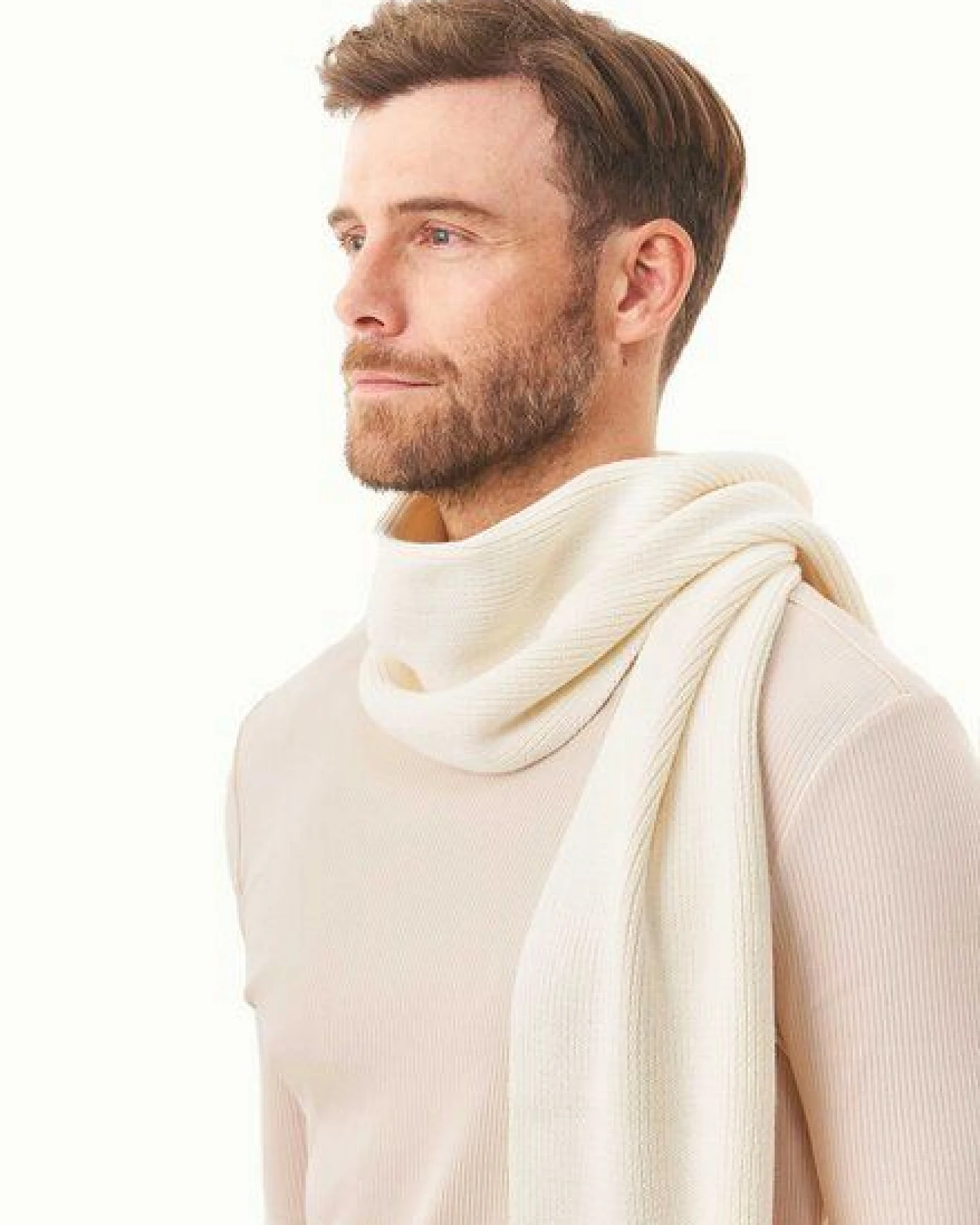 ORGANICATION Unisex Strickschal aus Bio-Baumwolle – Ansicht 4