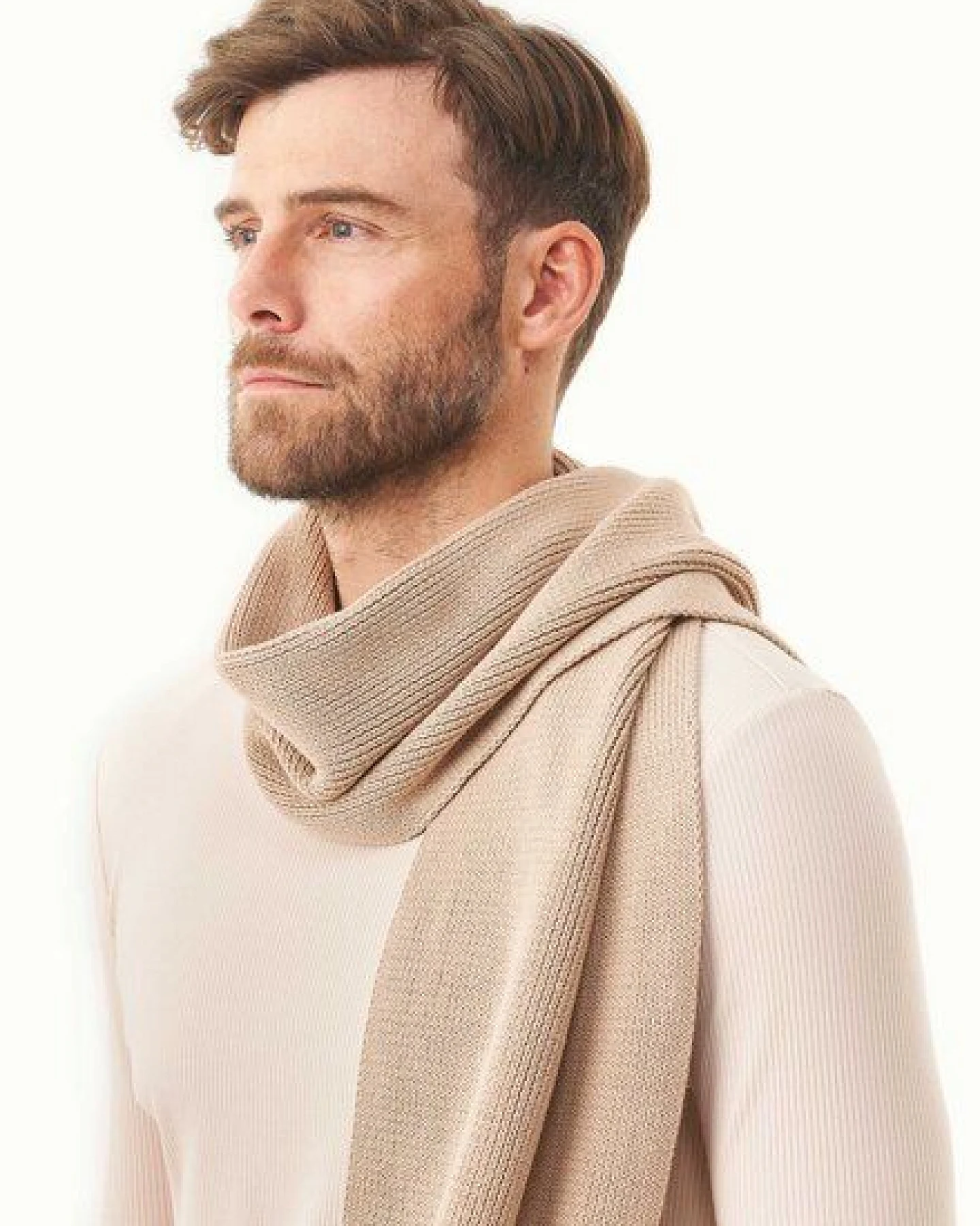 ORGANICATION Unisex Strickschal aus Bio-Baumwolle – Ansicht 3