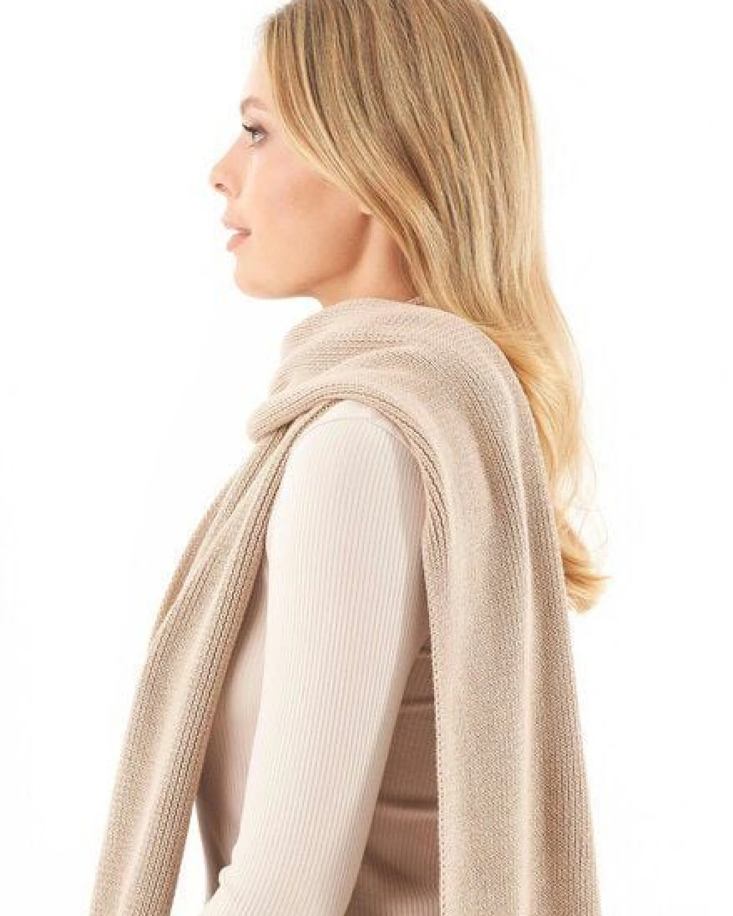 ORGANICATION Unisex Strickschal aus Bio-Baumwolle – Ansicht 4