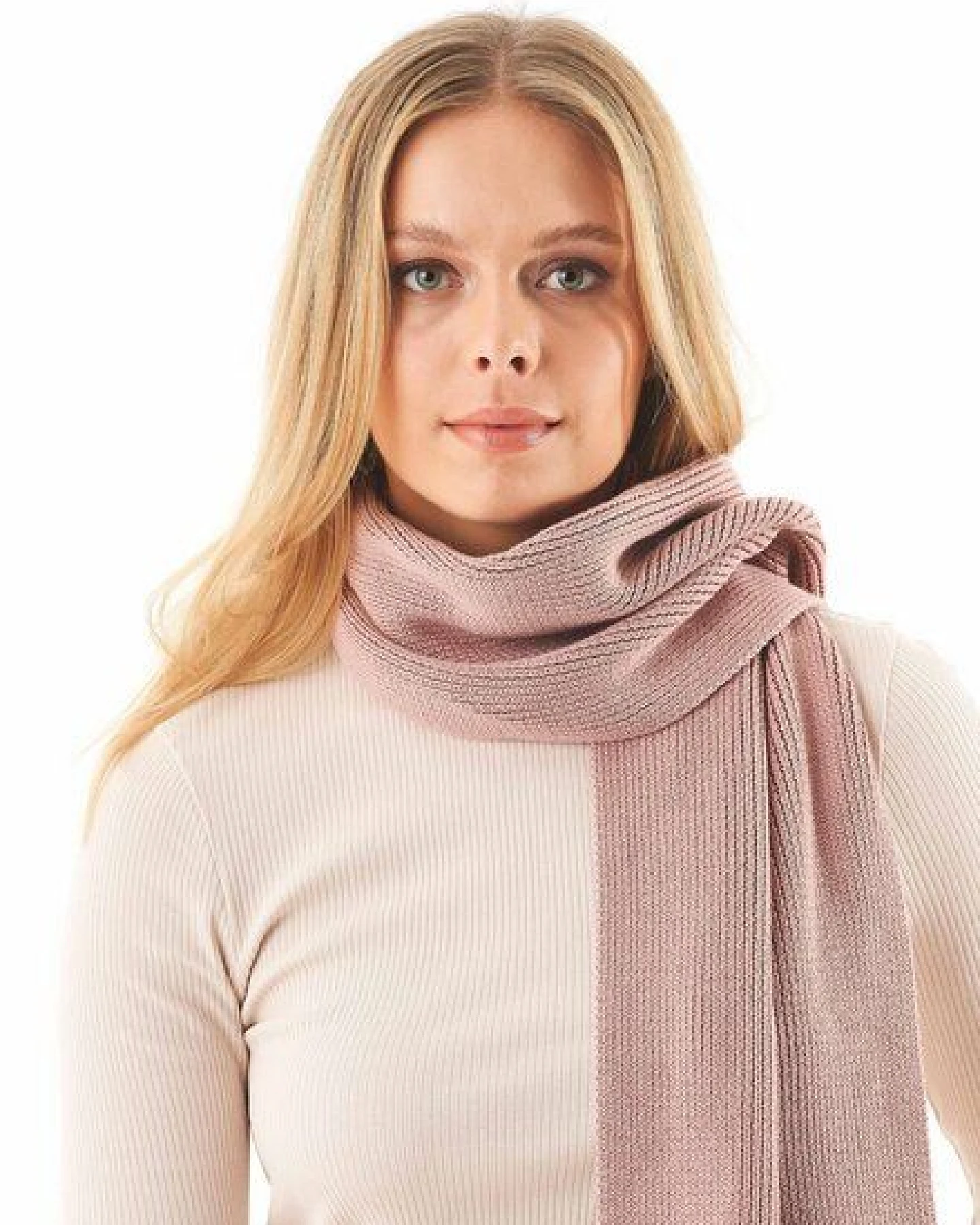 ORGANICATION Unisex Strickschal aus Bio-Baumwolle – Ansicht 2