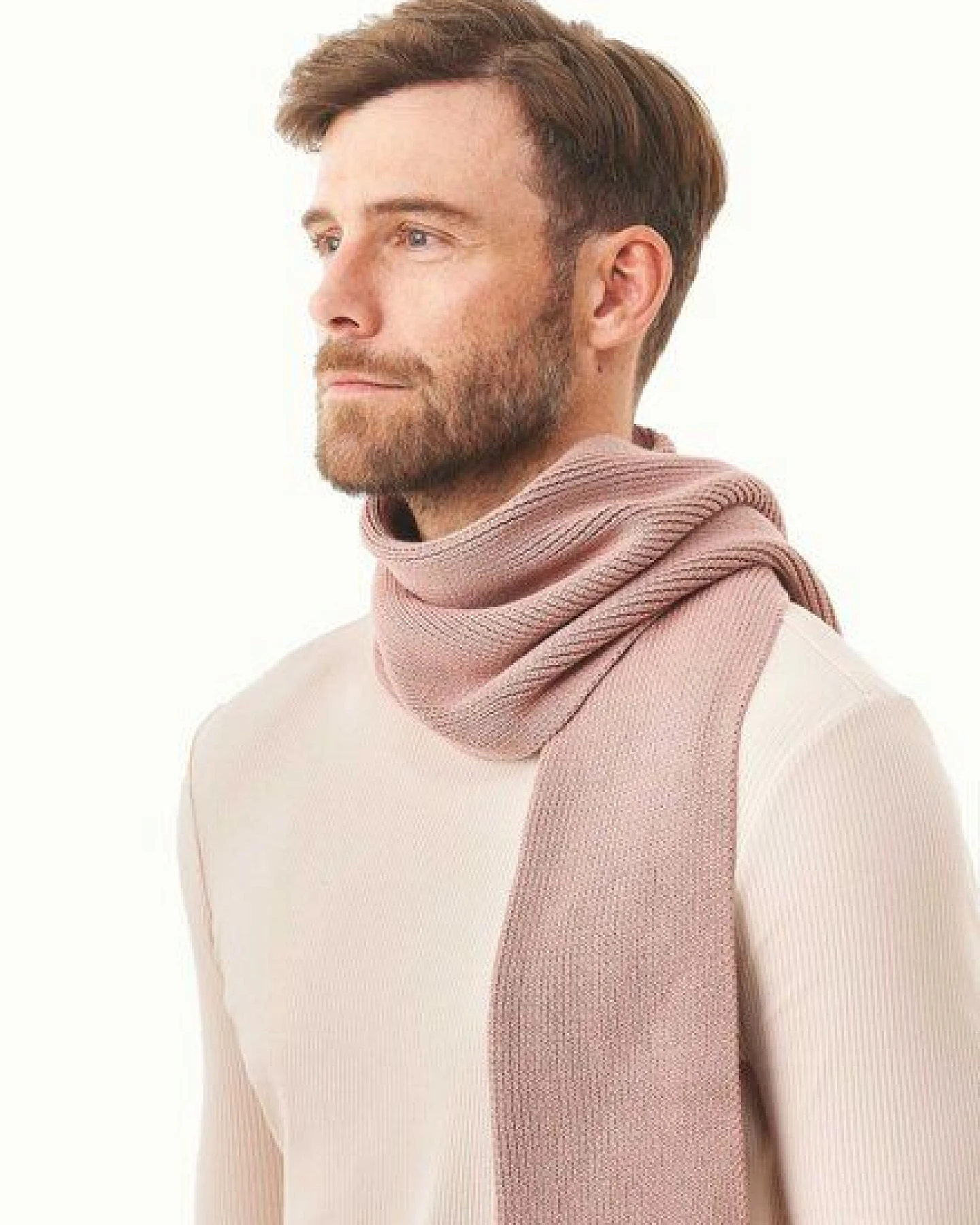 ORGANICATION Unisex Strickschal aus Bio-Baumwolle – Ansicht 3