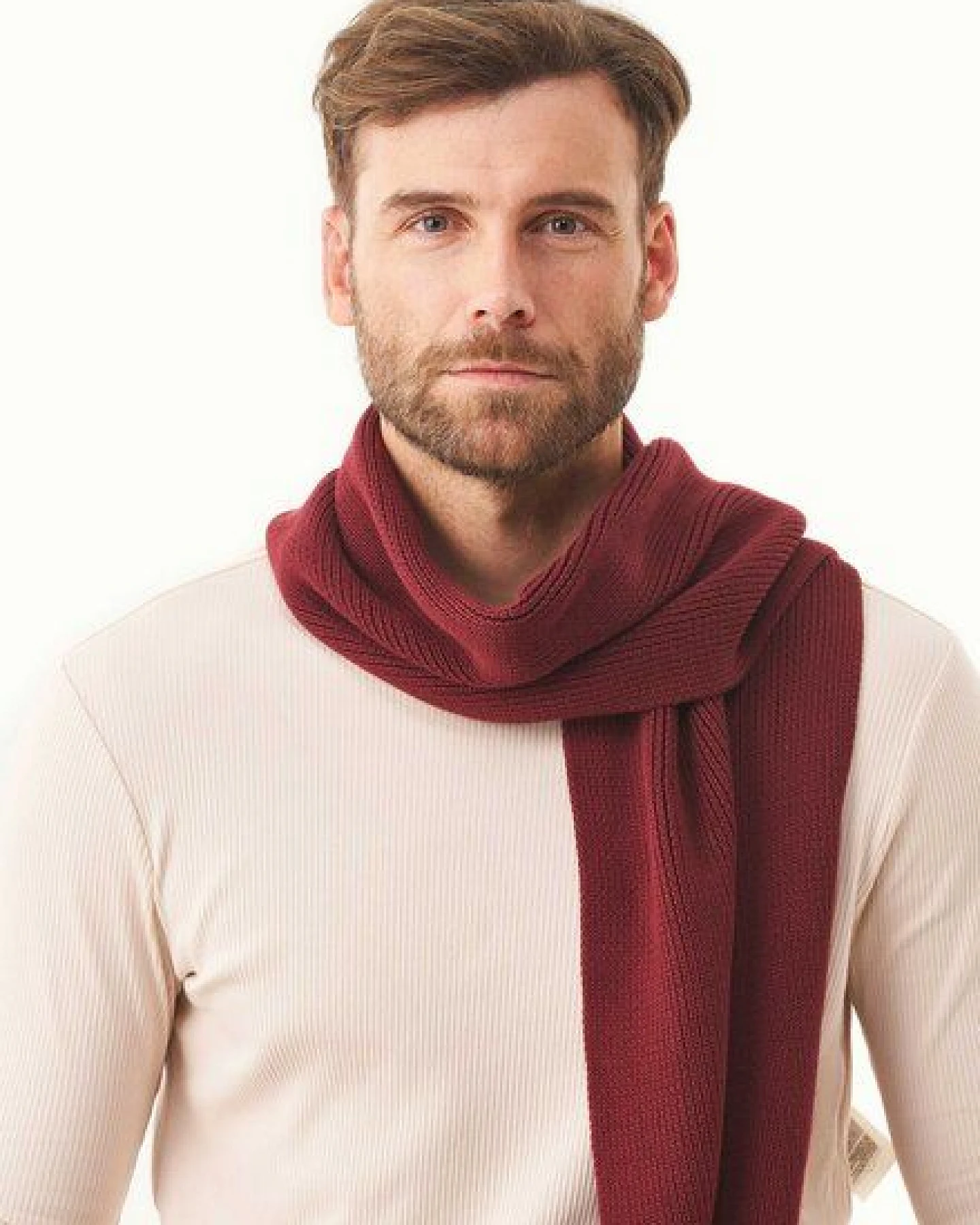 ORGANICATION Unisex Strickschal aus Bio-Baumwolle – Ansicht 2