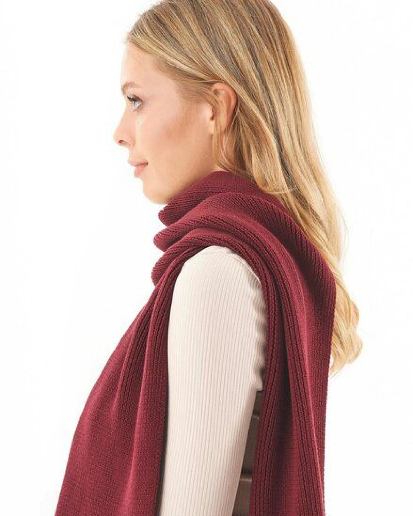 ORGANICATION Unisex Strickschal aus Bio-Baumwolle – Ansicht 3