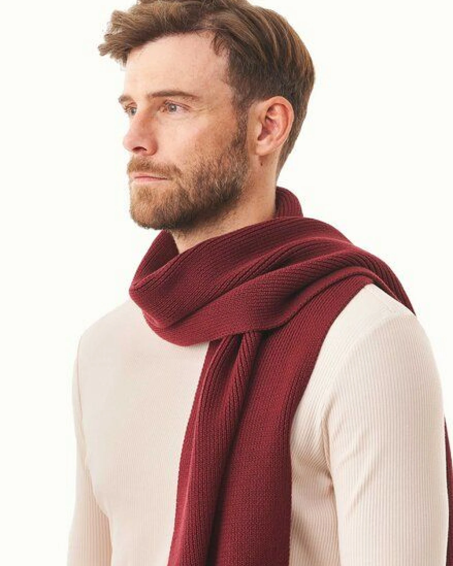 ORGANICATION Unisex Strickschal aus Bio-Baumwolle – Ansicht 4