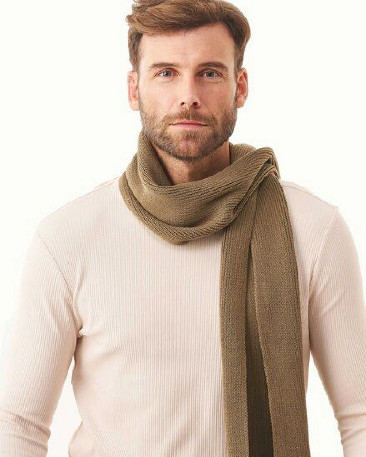 ORGANICATION Unisex Strickschal aus Bio-Baumwolle – Ansicht 2