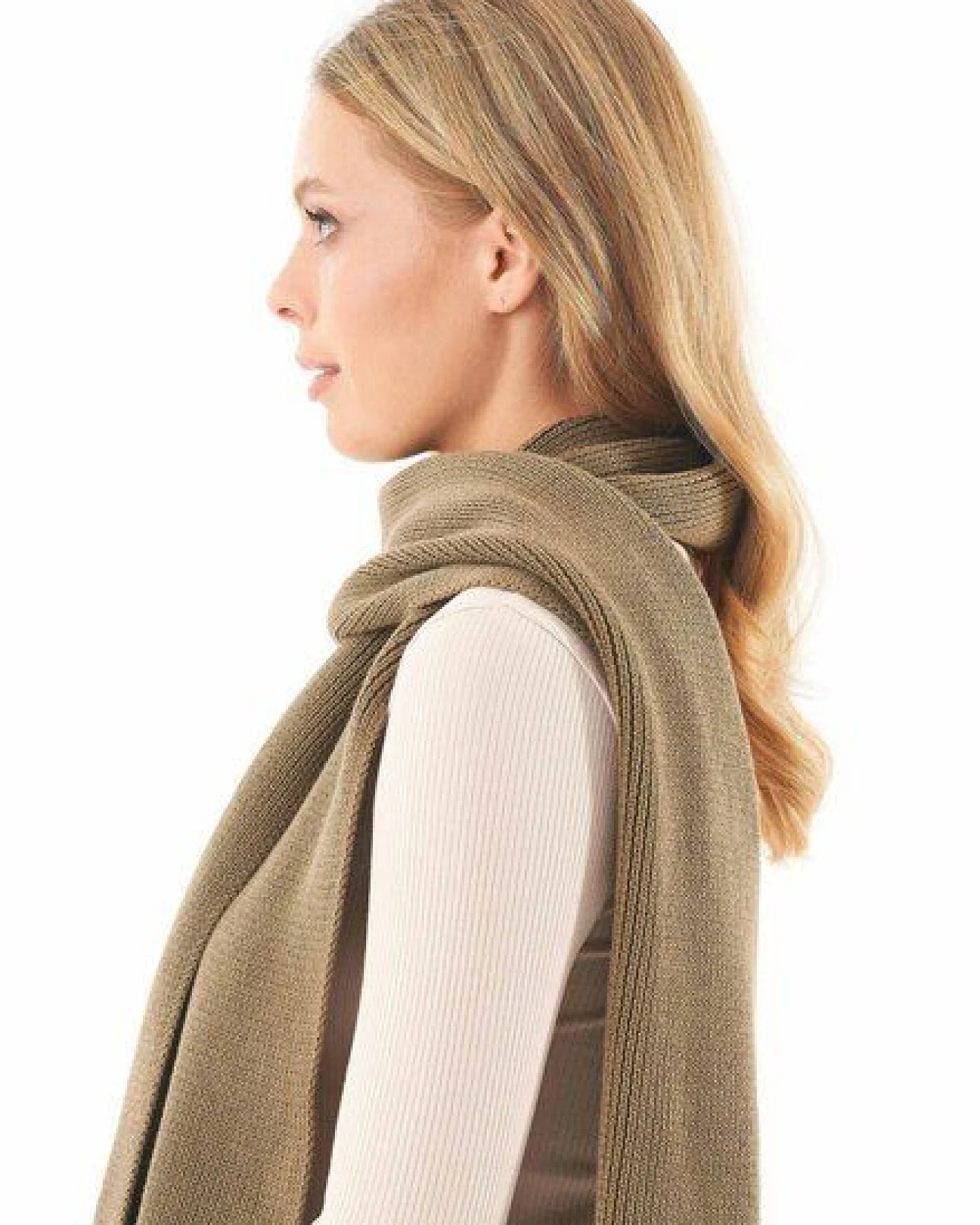 ORGANICATION Unisex Strickschal aus Bio-Baumwolle – Ansicht 3