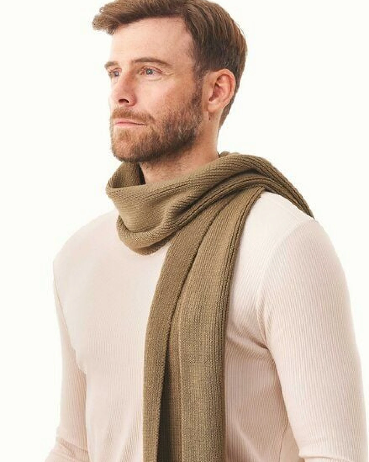 ORGANICATION Unisex Strickschal aus Bio-Baumwolle – Ansicht 4