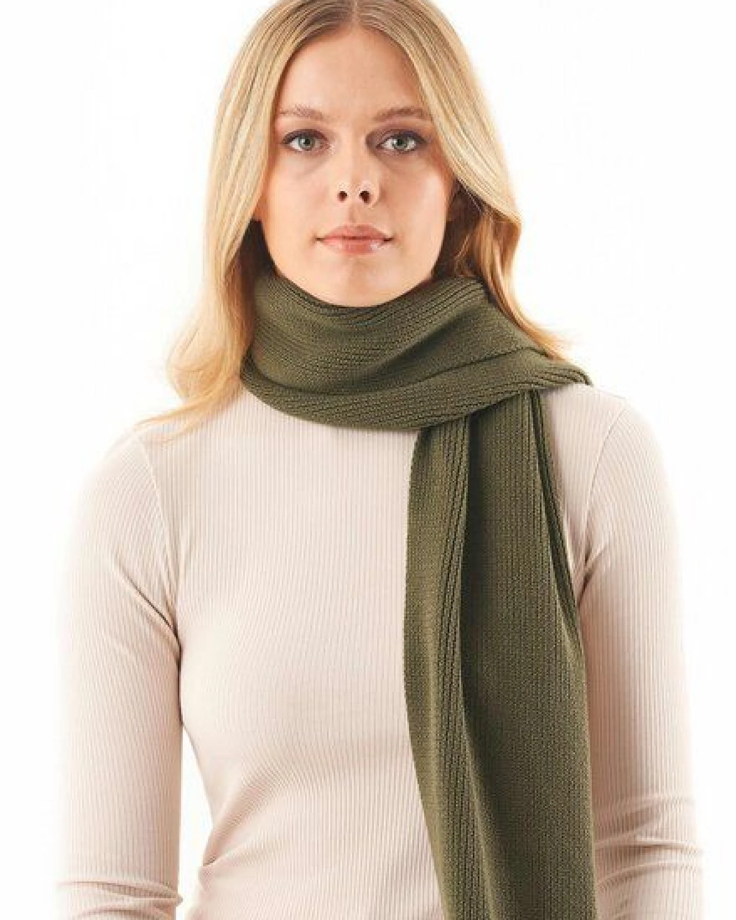 ORGANICATION Unisex Strickschal aus Bio-Baumwolle – Ansicht 2